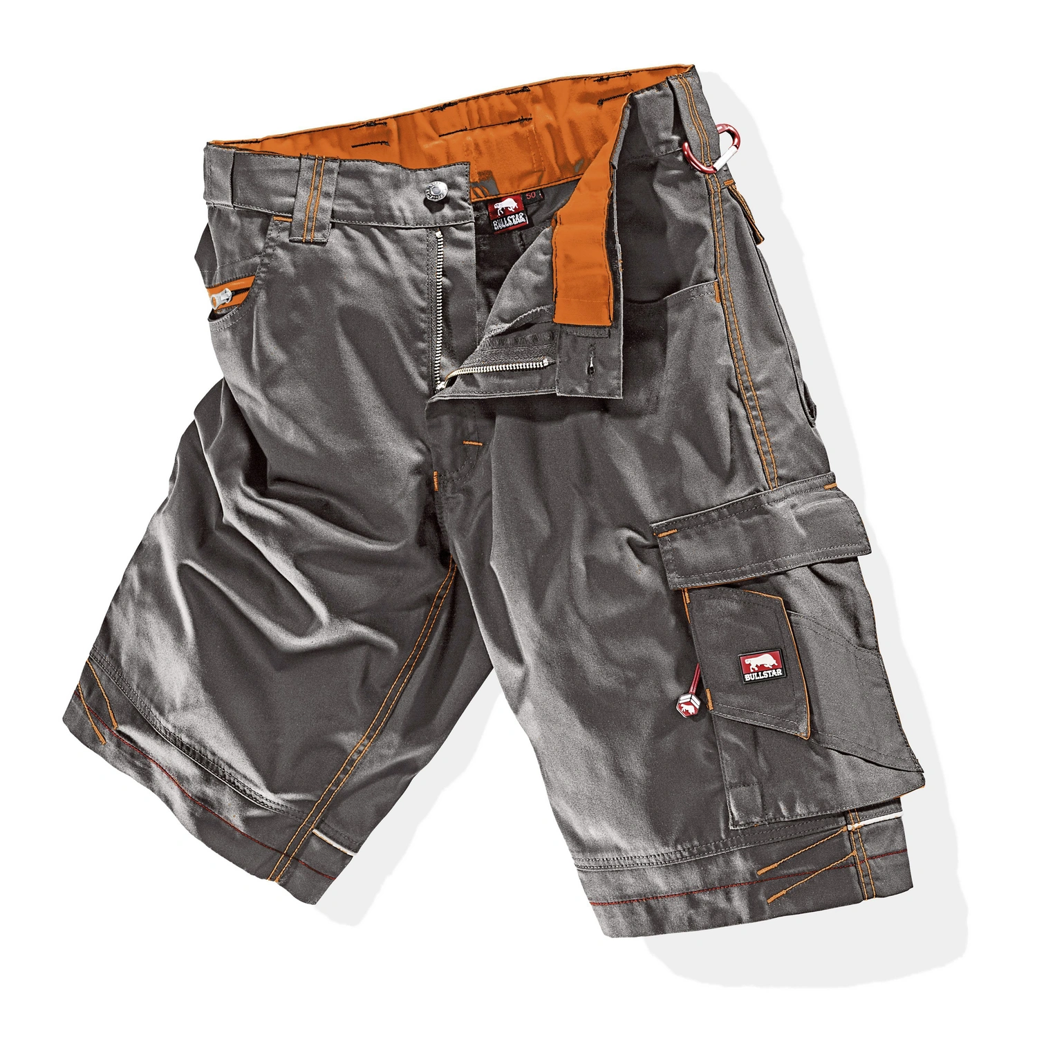 Arbeitsshort »ULTRA«, Polyester/Baumwolle, grau