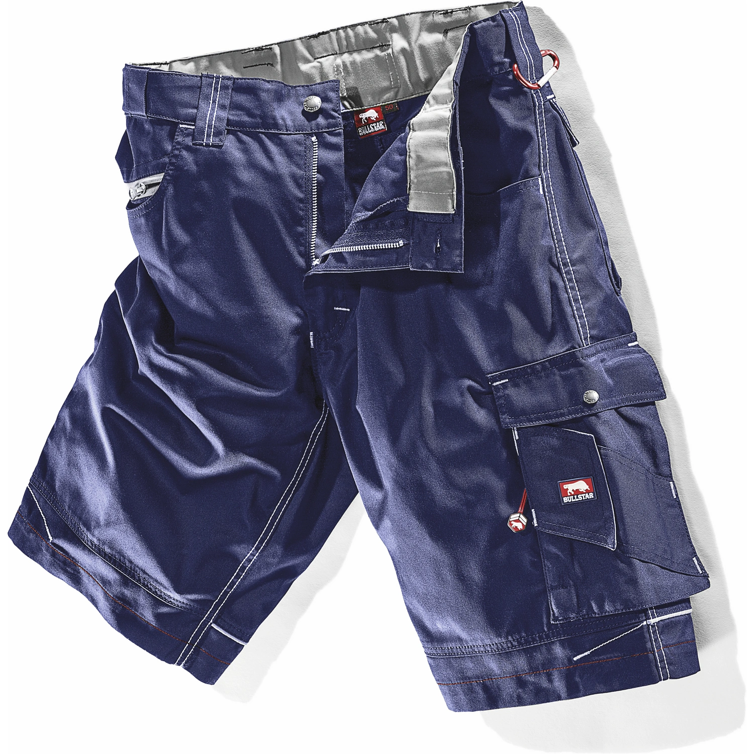 Arbeitsshort »ULTRA«, Polyester/Baumwolle, marine