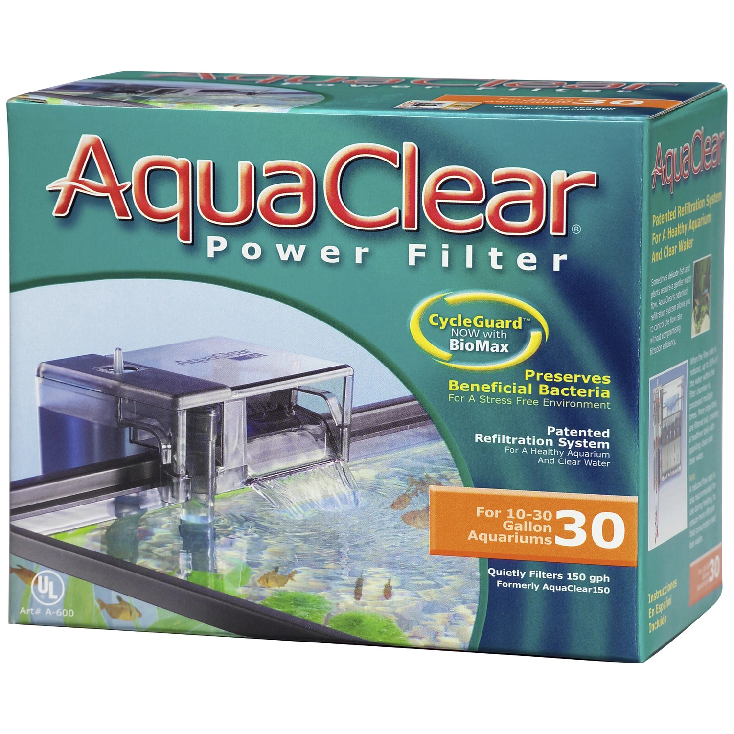 Außenfilter »Power Filter«, 6 W, für Aquarien bis: 114 l, transparent