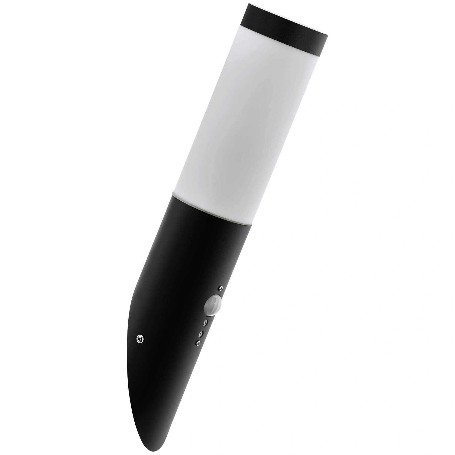 Außenwandleuchte mit Sensor »Montallegro«, E27, max.1x15W, sw/weiss, (HxL): 40,5 x 40,5 cm