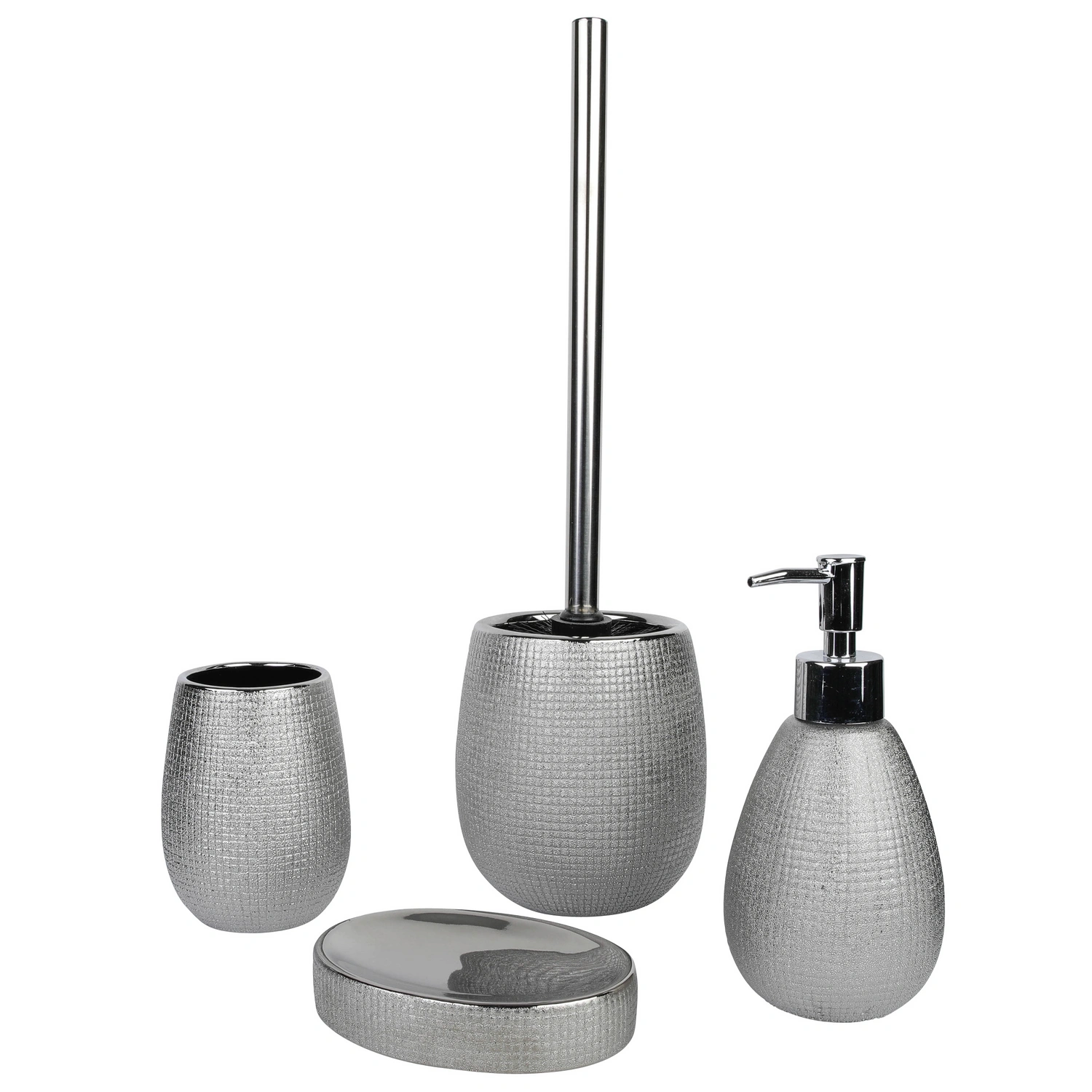 Bad-Accessoire-Set »Hollywood«, Stein, weiß