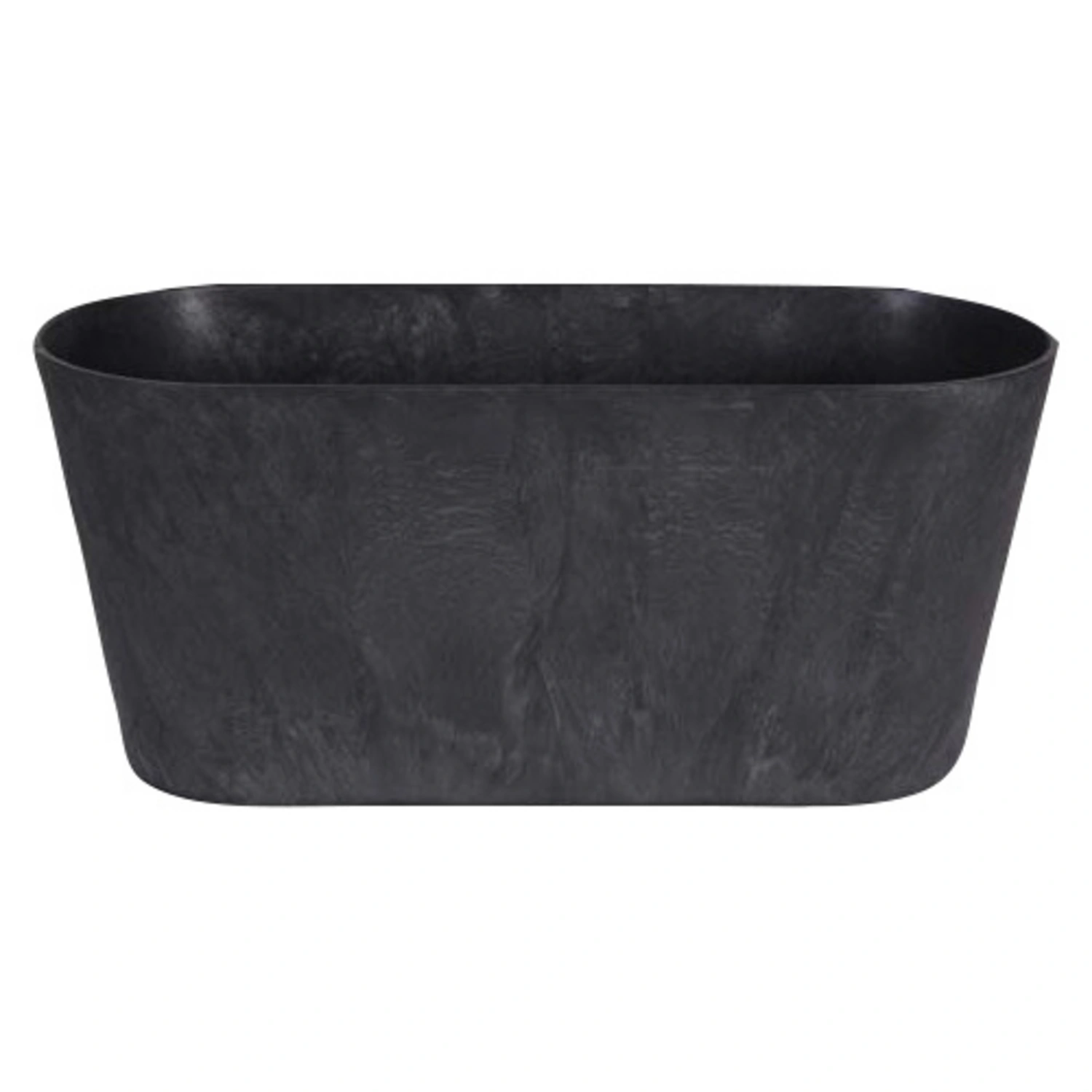 Balkonkasten »Artstone«, BxH: 16 x 17 cm, schwarz, Kunststoff
