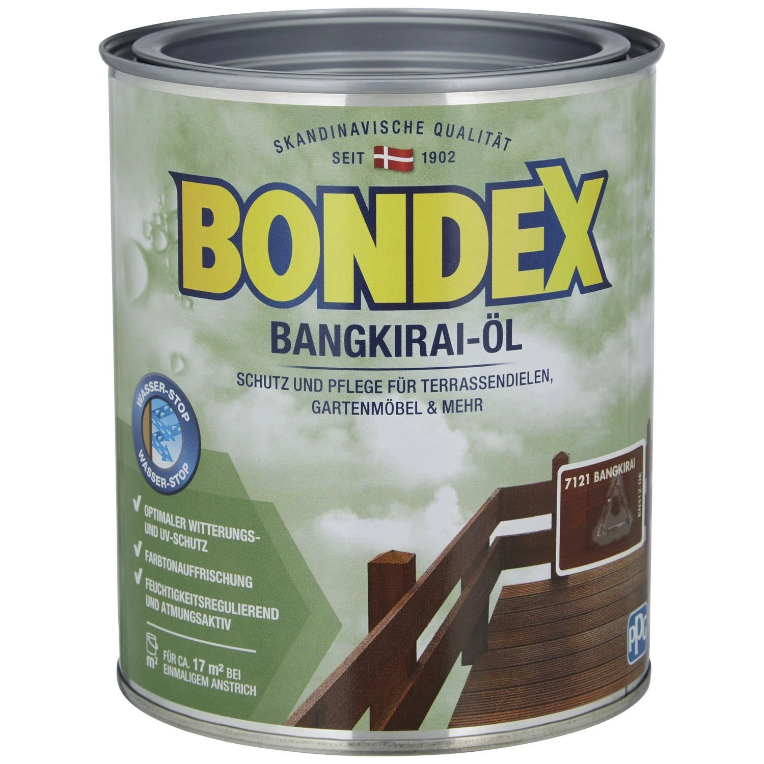 Bangkirai-Öl, Bangkirai, matt, 0,75 l