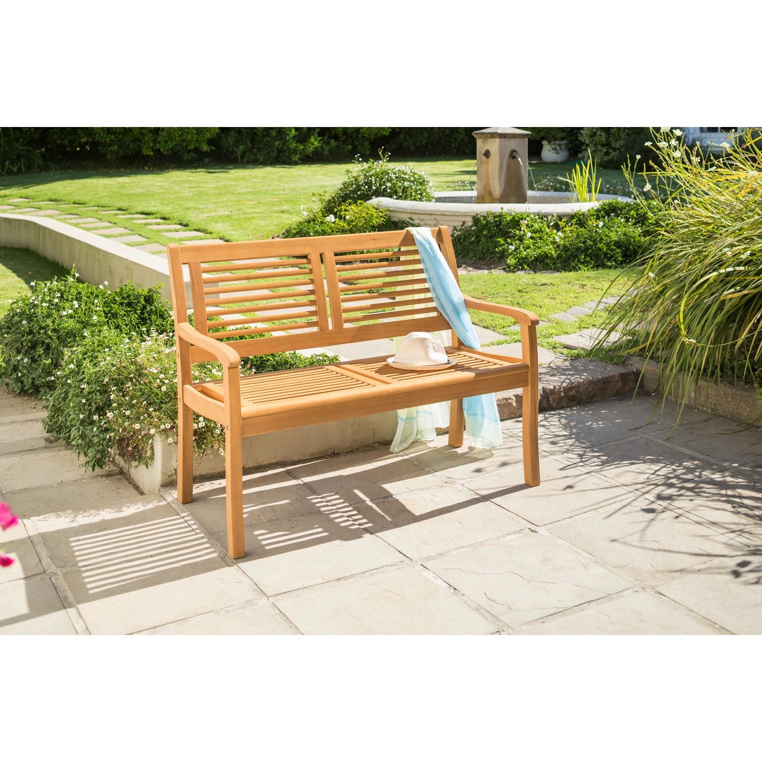 Bank »Paolo«, 2-Sitzer, BxHxT: 119 x 89,5 x 61,5 cm