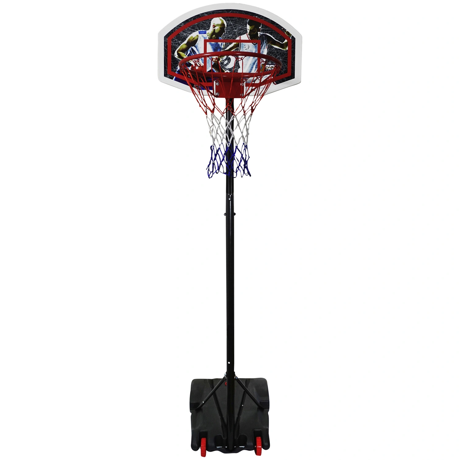 Basketballständer Kunststoff, höhenverstellbar 165 – 205 cm