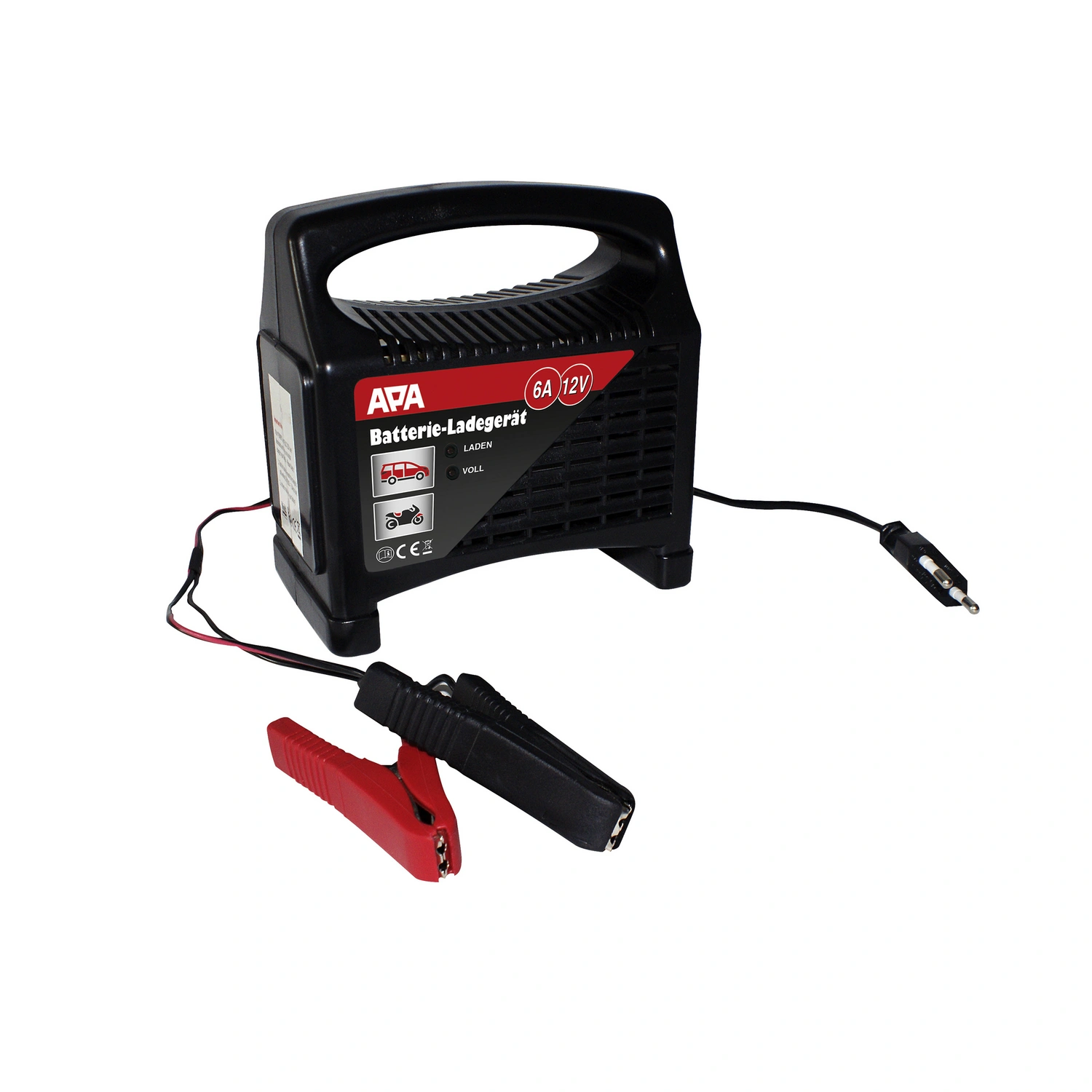 Batterieladegerät, 12 V, 6 A