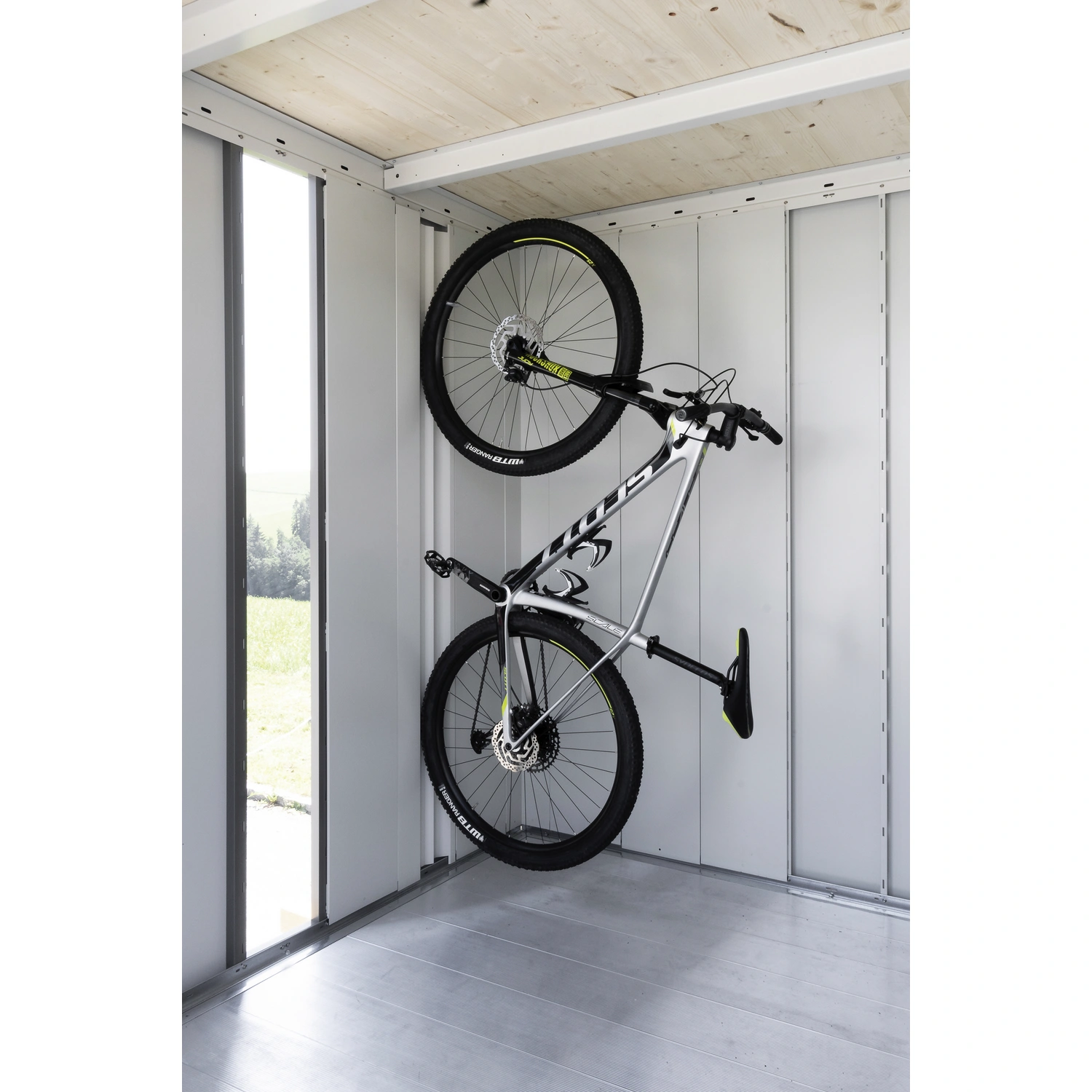 Bikemax, Metall, grauweiß