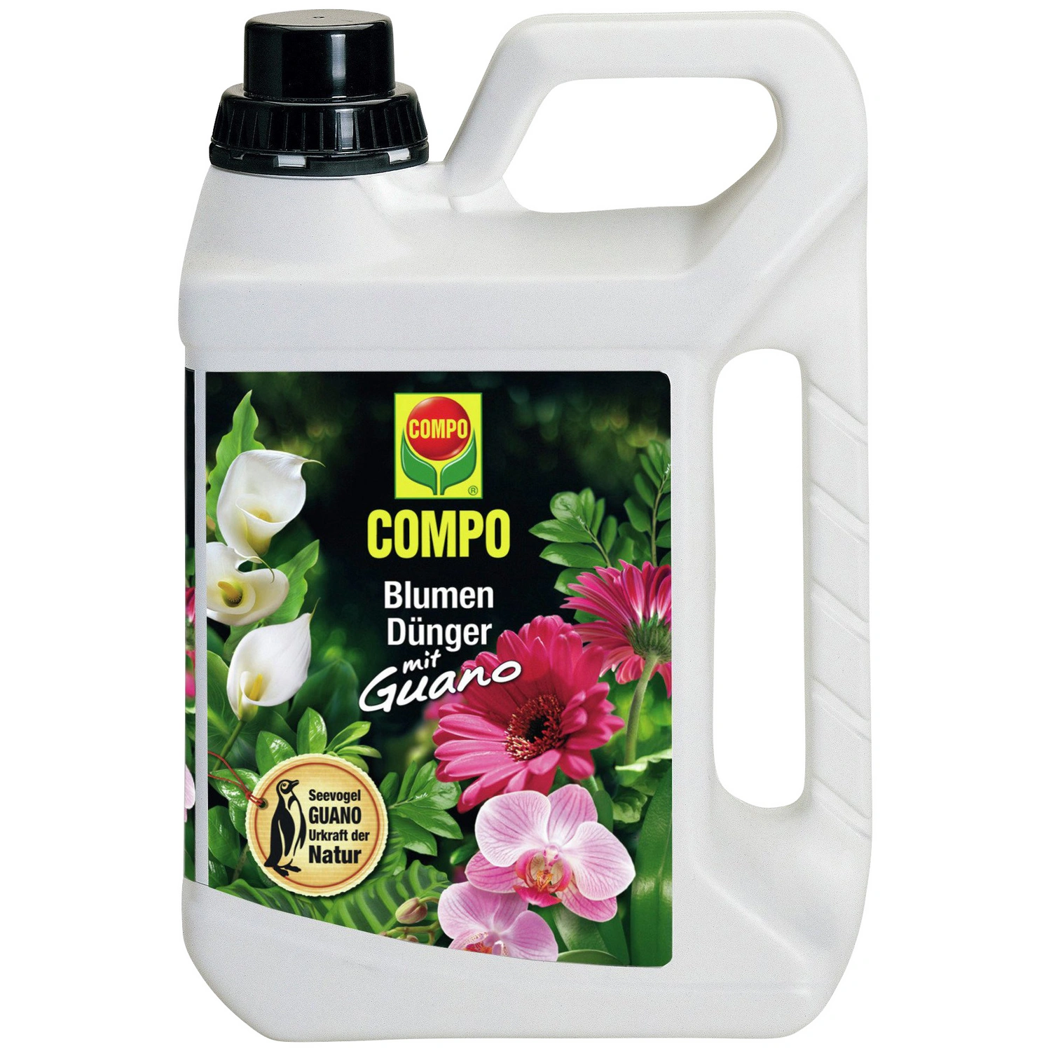 Blumendünger mit Guano 2,5 l
