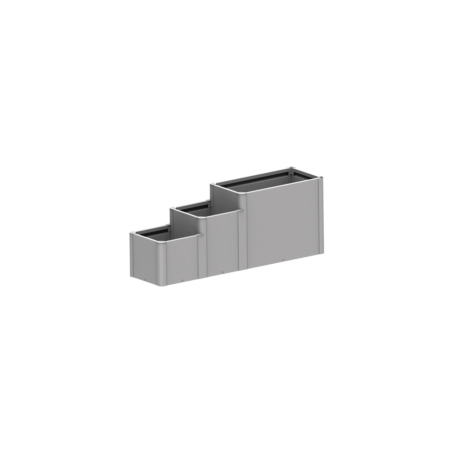 Blumenkasten »DaVinci«, BxHxT: 250 x 77 x 59 cm, Metall