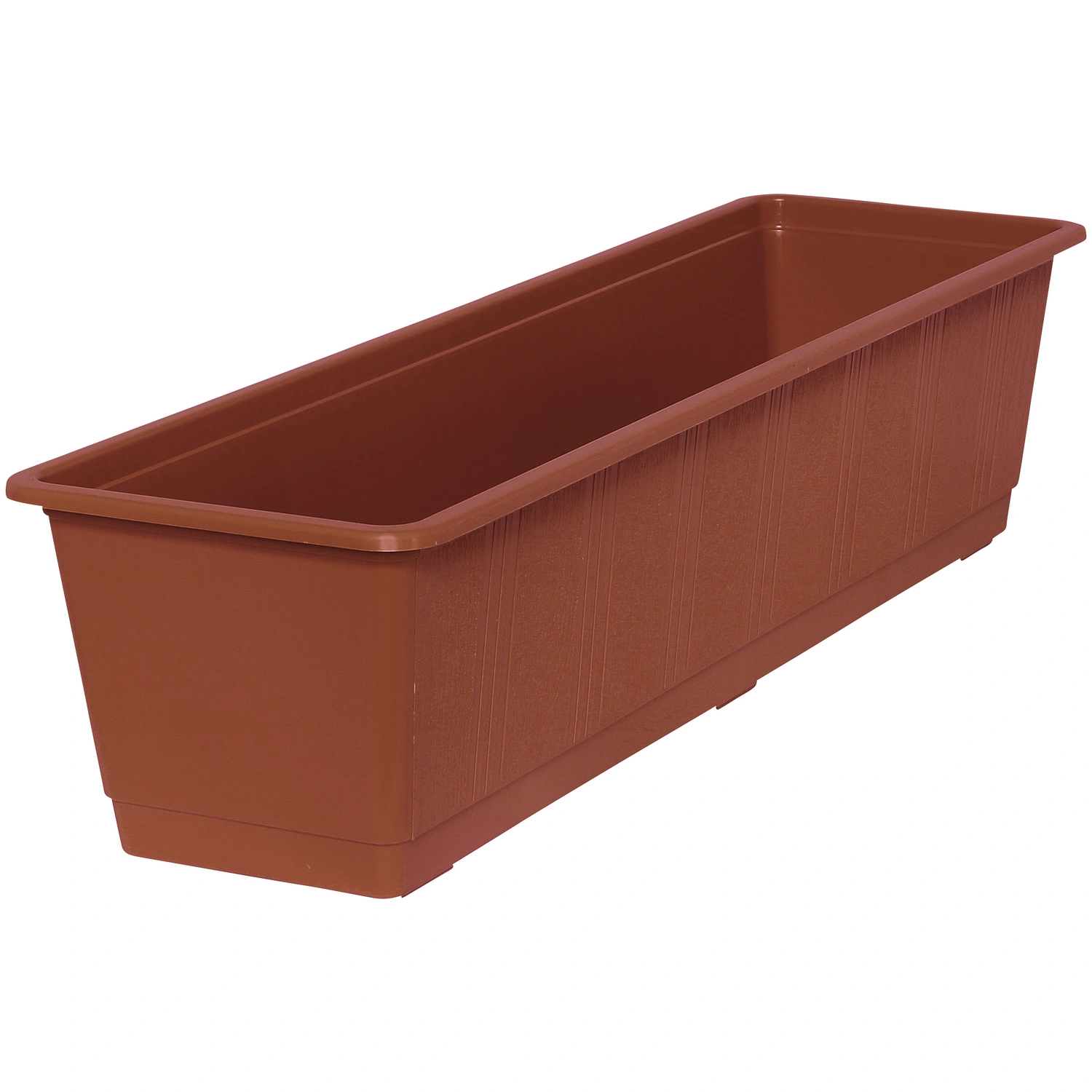Blumenkasten »Standard«, Polypropylen (PP), terrakottafarben, rechteckig