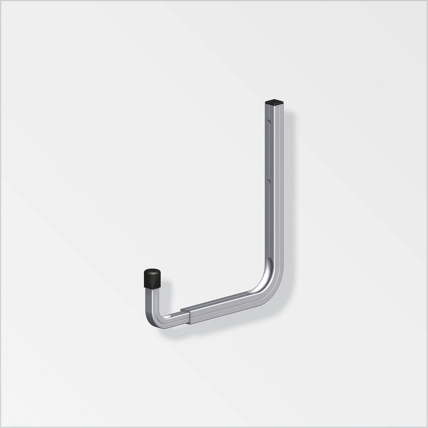 Blumenkastenhalter, silber, Aluminium