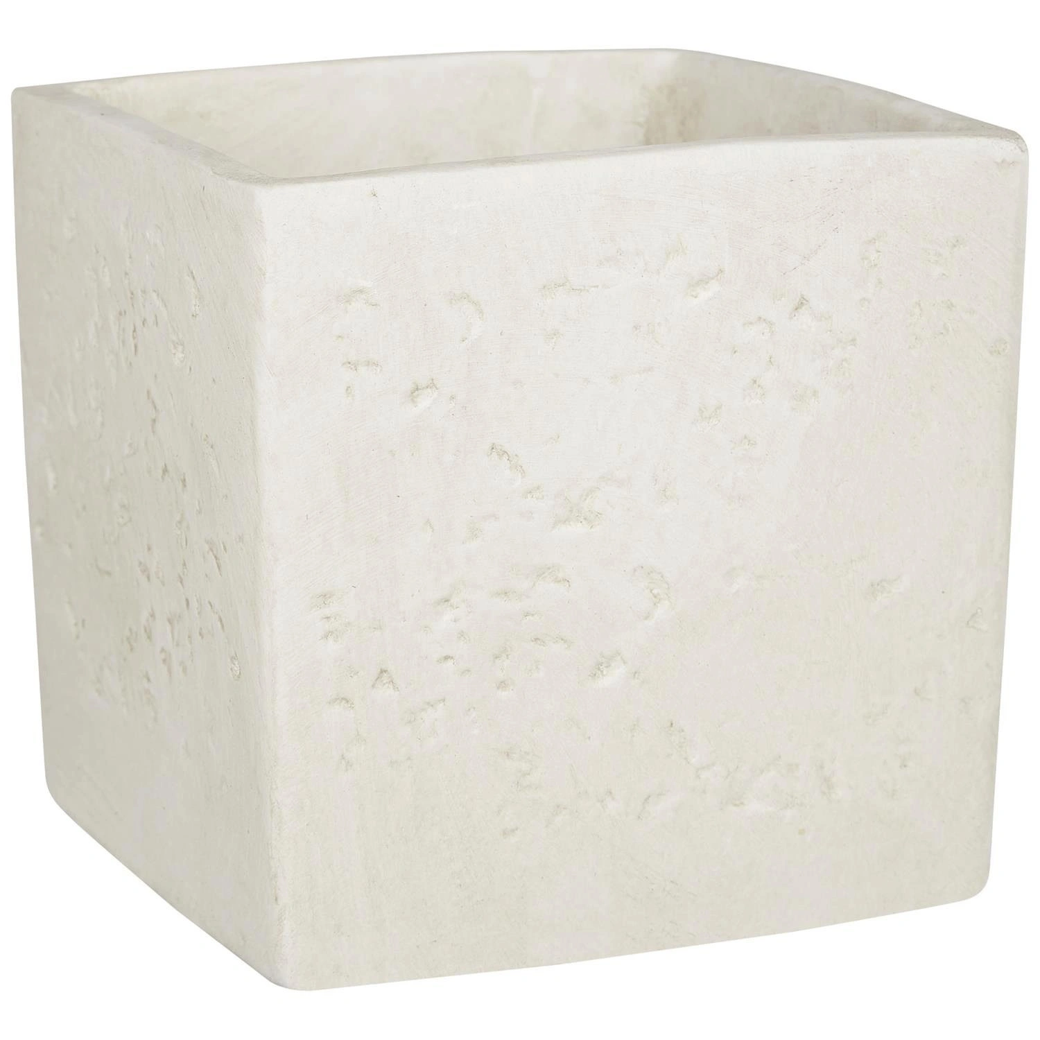 Blumentopf, Breite: 13 cm, creme, Keramik
