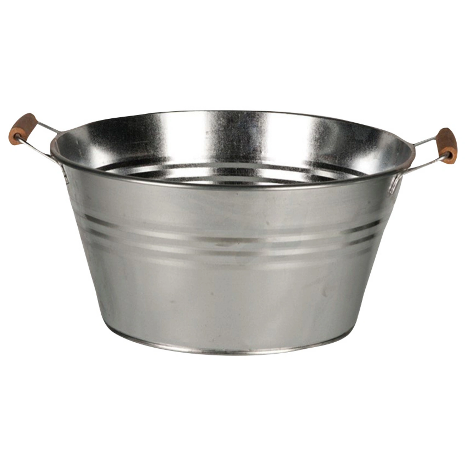 Blumenwanne »Zinkartikel«, Zink, silber-Metallic, rund