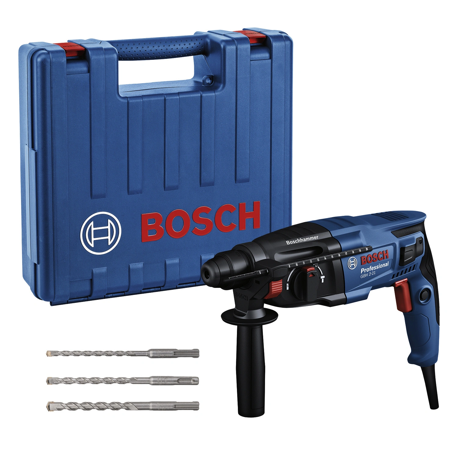 Bohrhammer »GBH 2-21 Professional«, max. Drehzahl: 4800 U/min, BxH: 88 x 205 mm