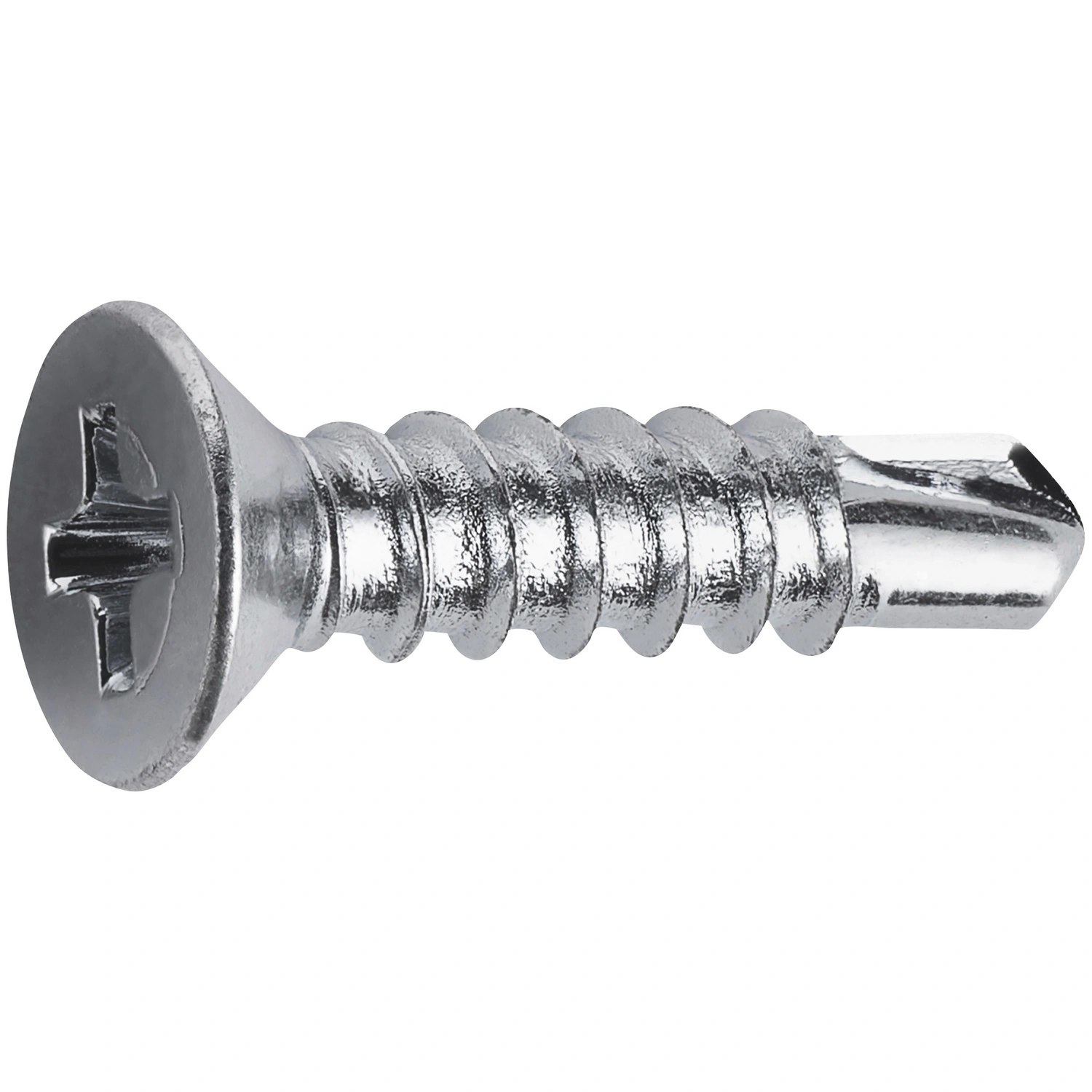 Bohrschraube, ØxL: 2,9 x 13 mm, Verzinkt, 10 Stück