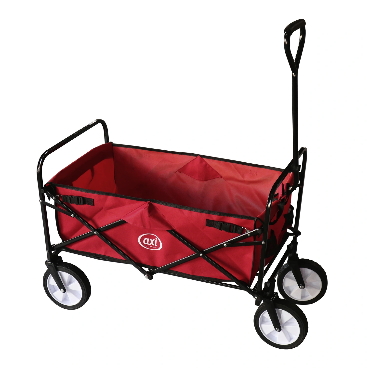 Bollerwagen, rot, BxHxL: 54 x 62 x 103 cm, max. Belastung: 80 kg