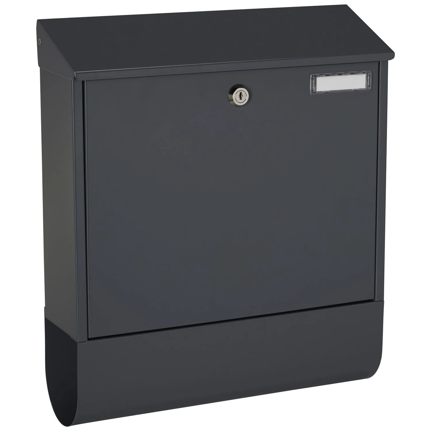 Briefkasten »BK 300«, Stahlblech, basaltgrau