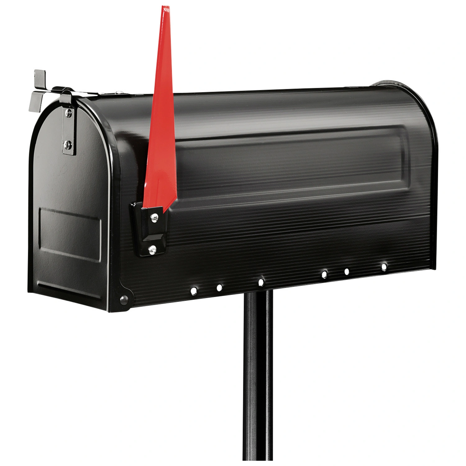Briefkastenpfosten »US-Mailbox 893«, Stahl, schwarz