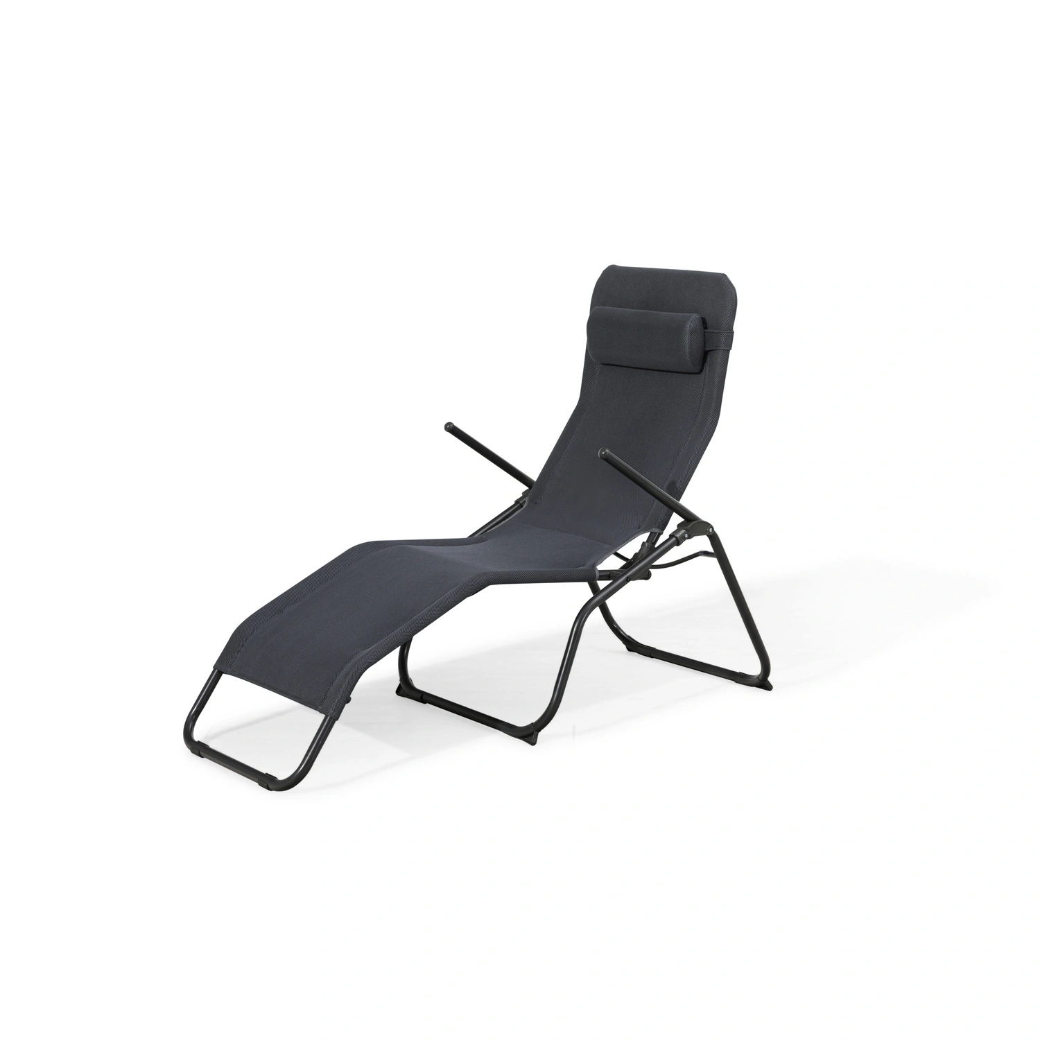Campingliege »Balanta«, BxHxT: 66 x 112 x 152 cm, grau