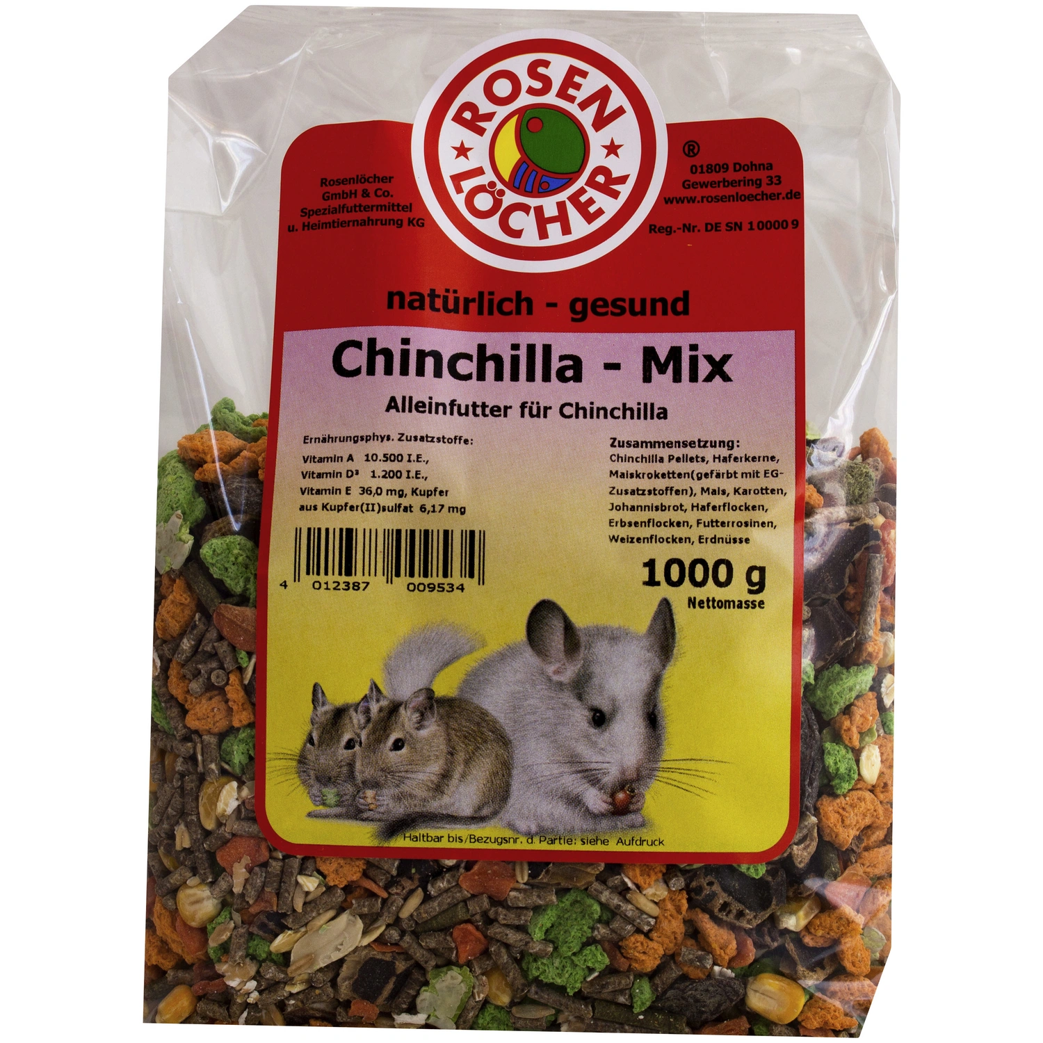 Chinchillafutter »Chinchilla Mix«