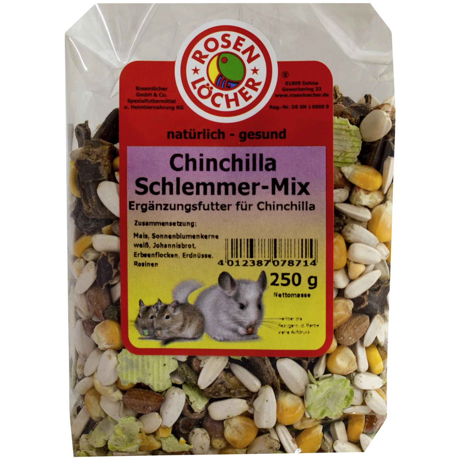 Chinchillafutter »Schlemmermix«