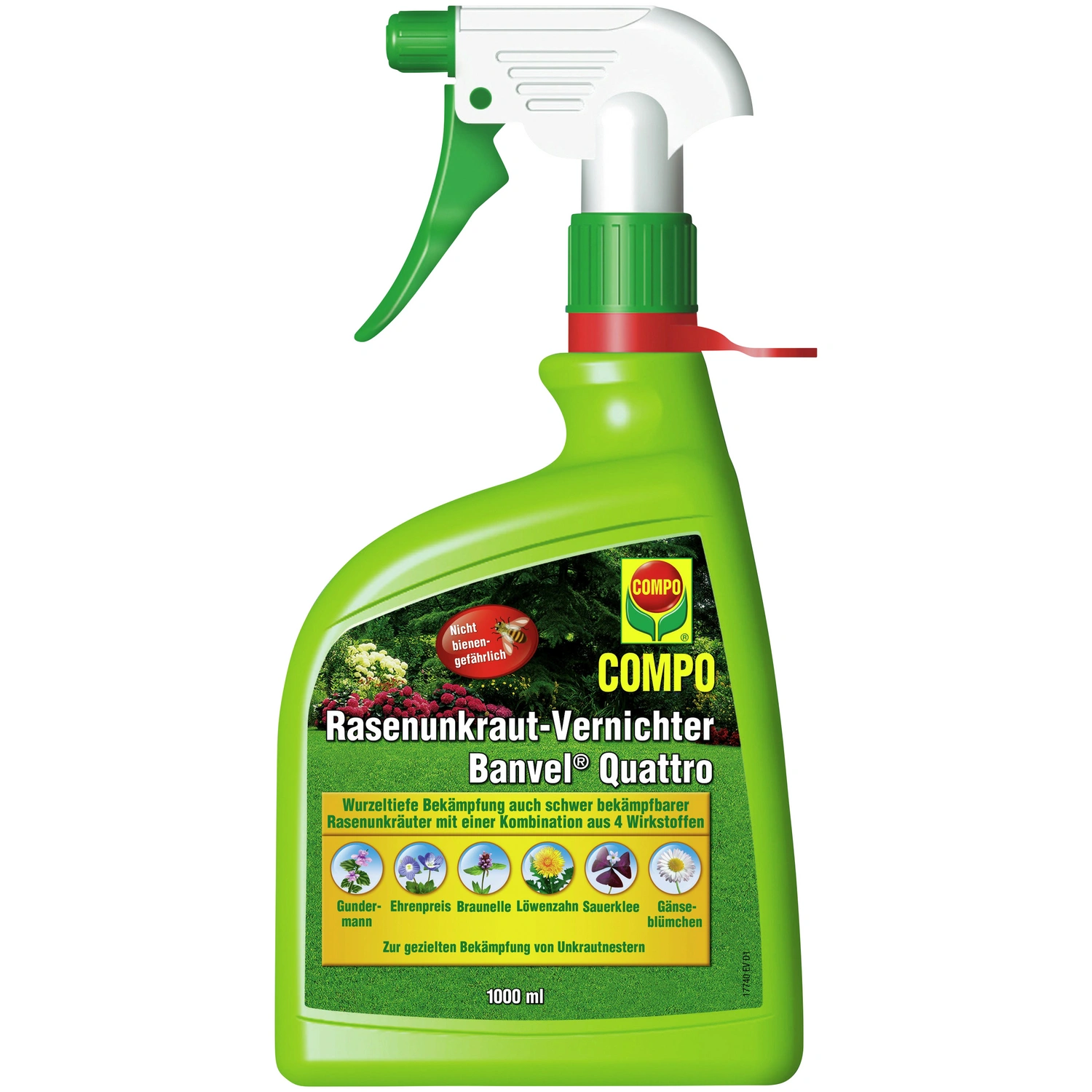 Herbizid, 1,0L, 1 Stück Handsprühflasche