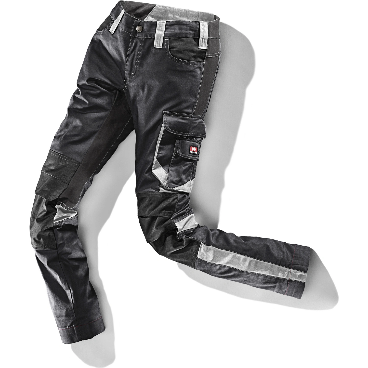 Damen-Arbeitshose »WORXTAR«, Polyester/Baumwolle/Elastan, schwarz/grau