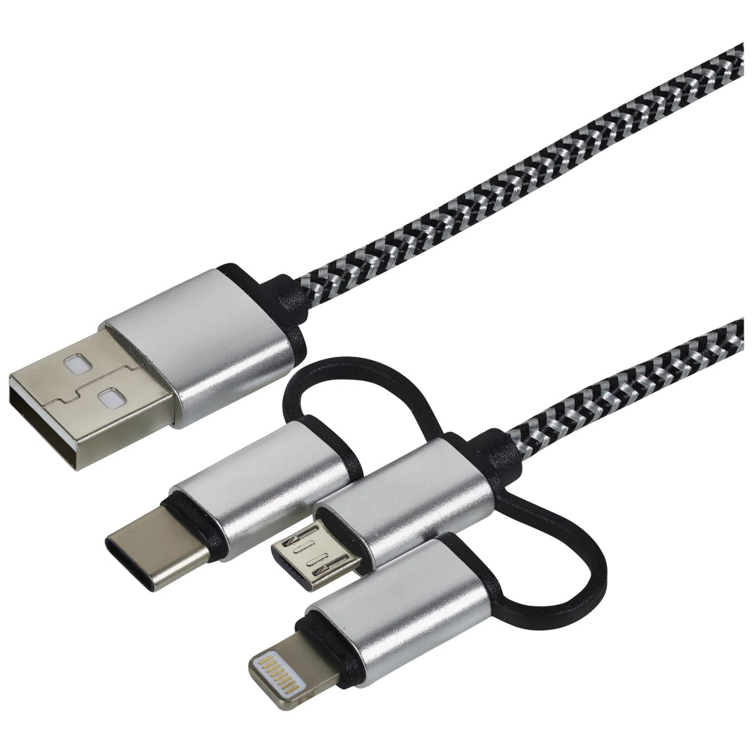Datenladekabel, Kunststoff, mehrfarbig
