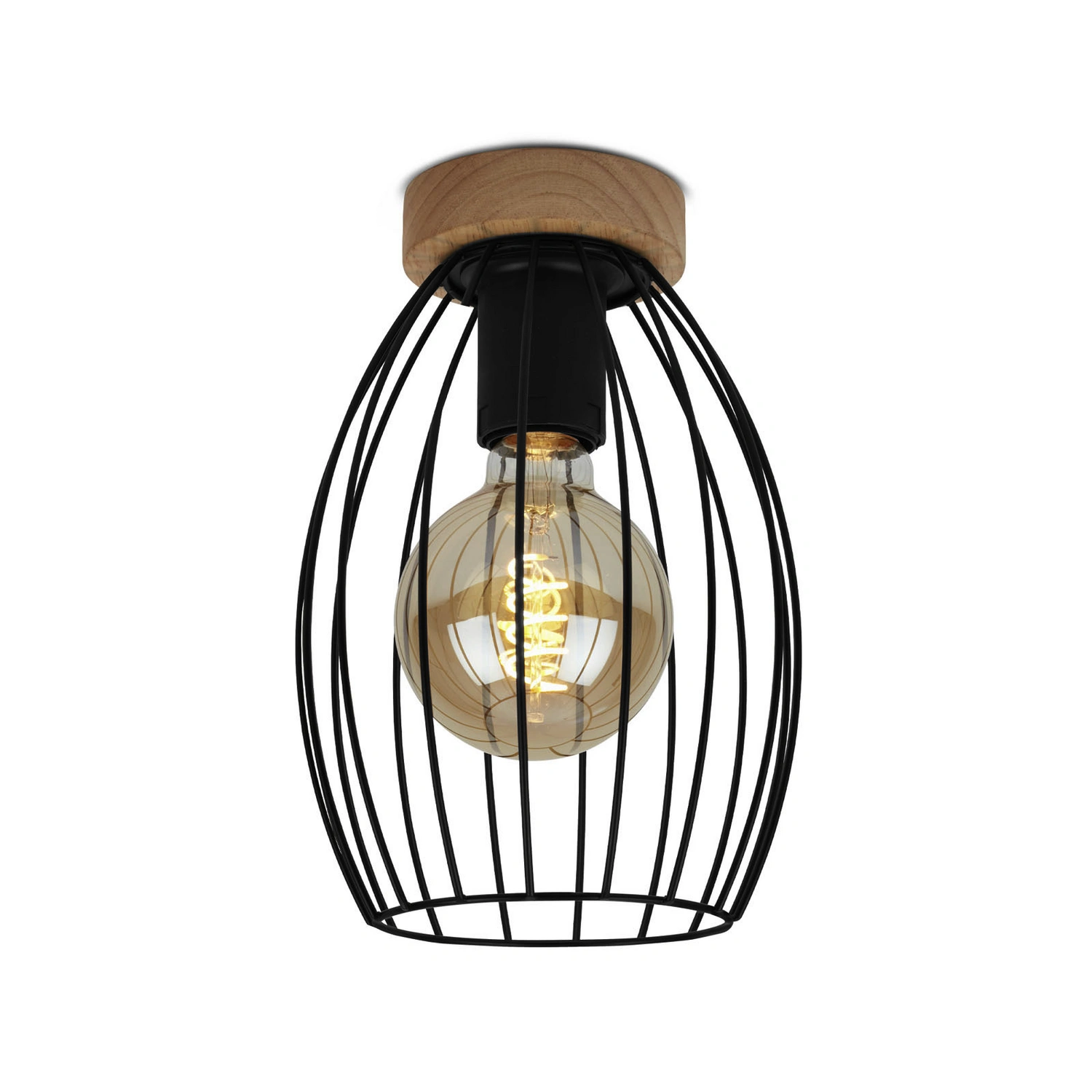 Deckenleuchte »WAKTU«, ø: 17,5 cm, 60 W, 230 V