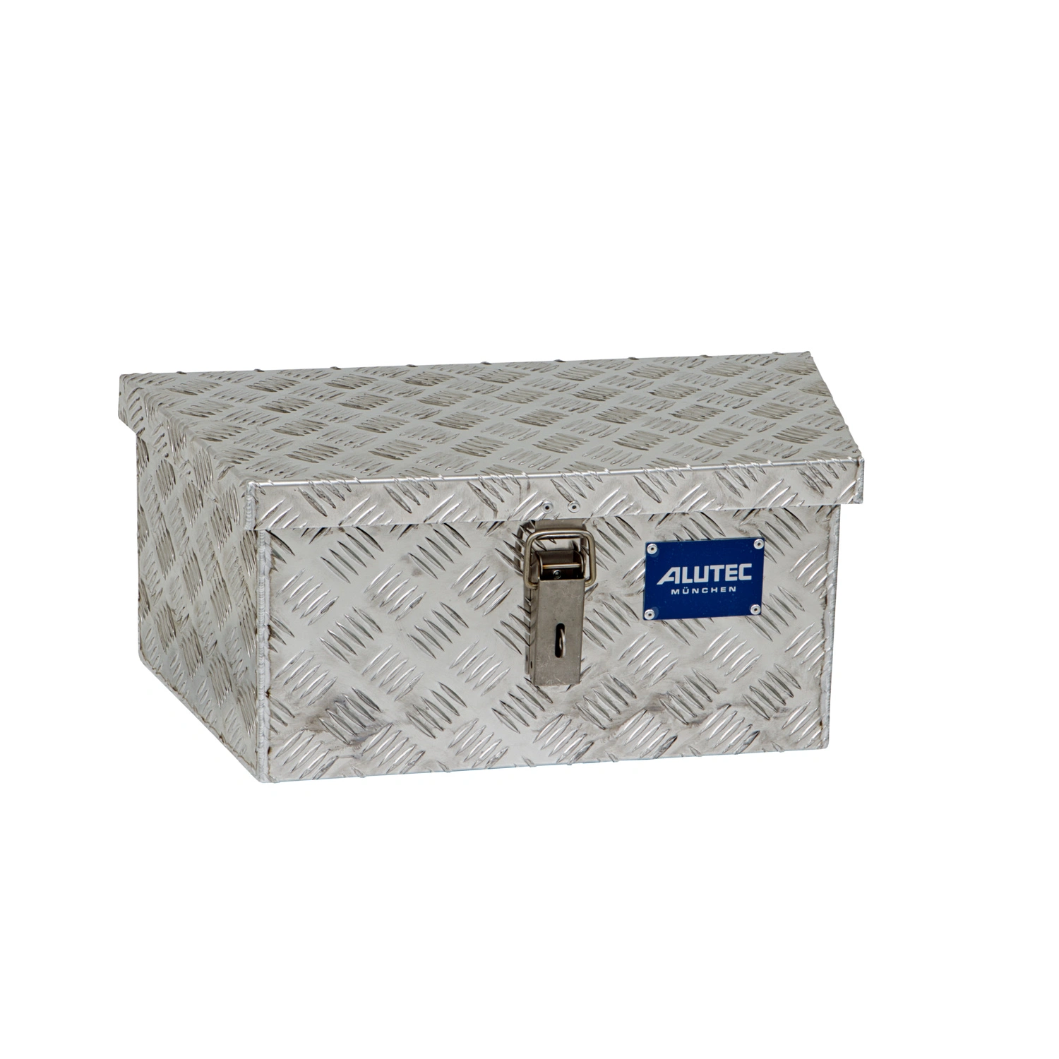 Deichselbox, silberfarben, Aluminium