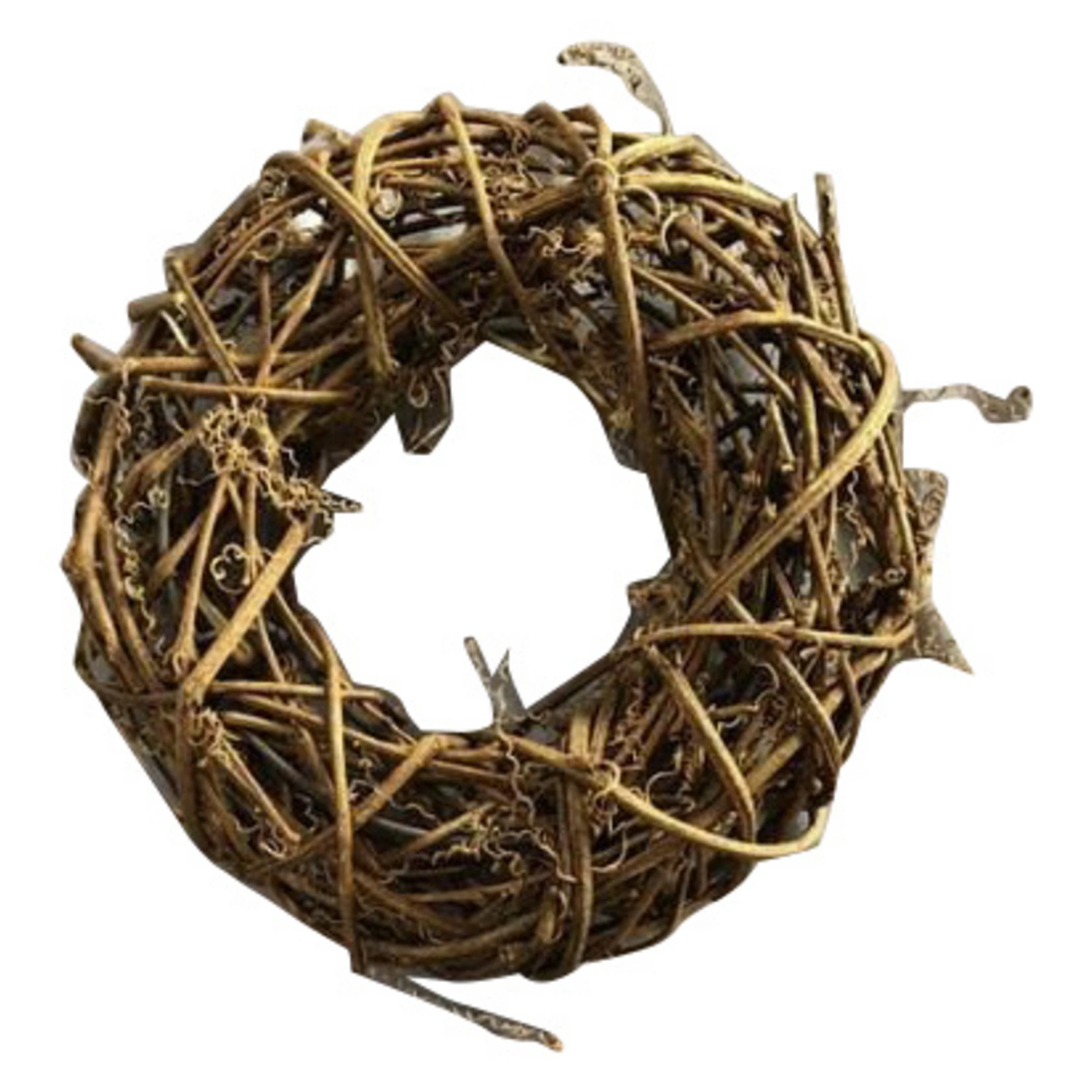 Deko-Kranz, BxH: 20 x 9 cm, Rattan, natur