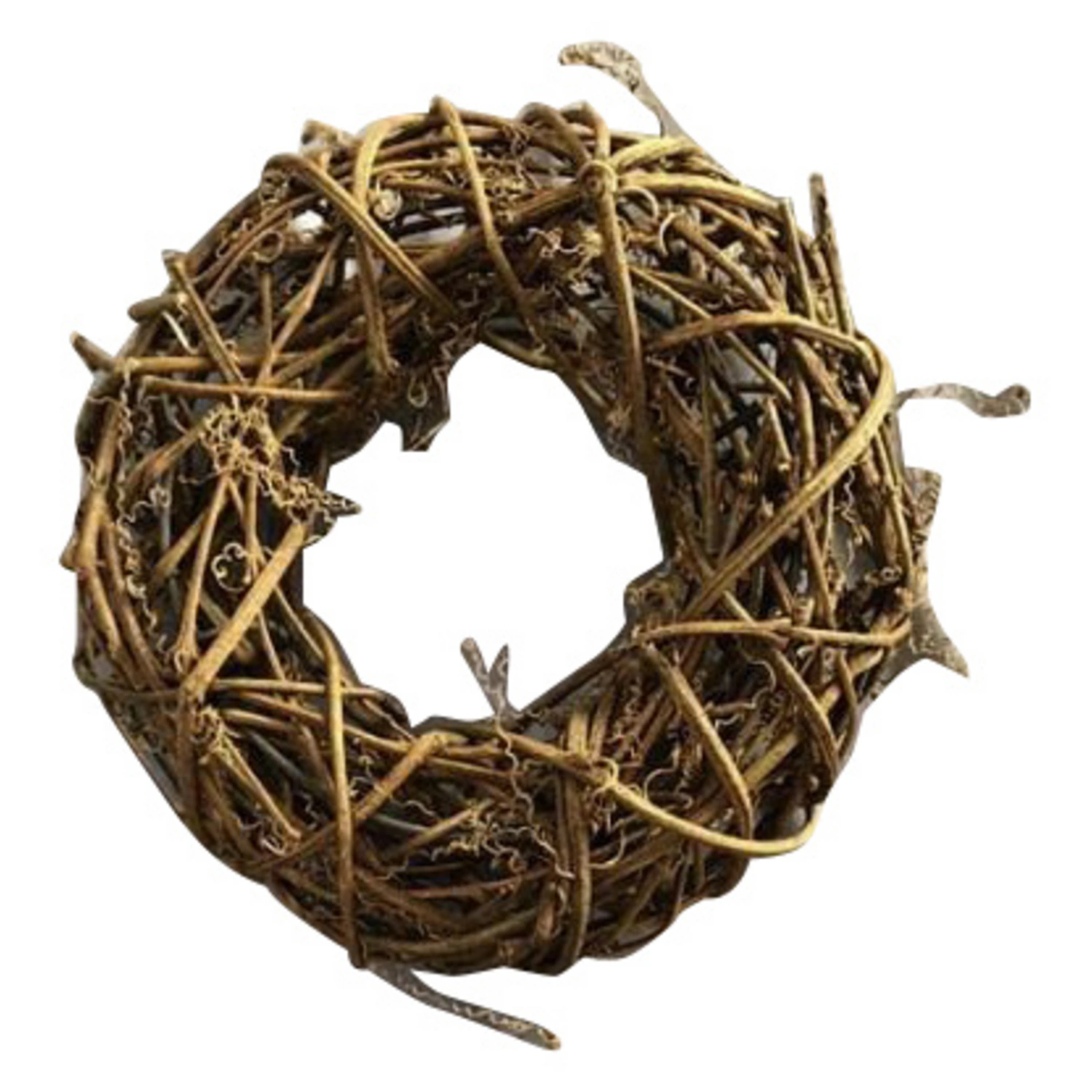 Deko-Kranz, BxH: 25 x 9 cm, Rattan, natur