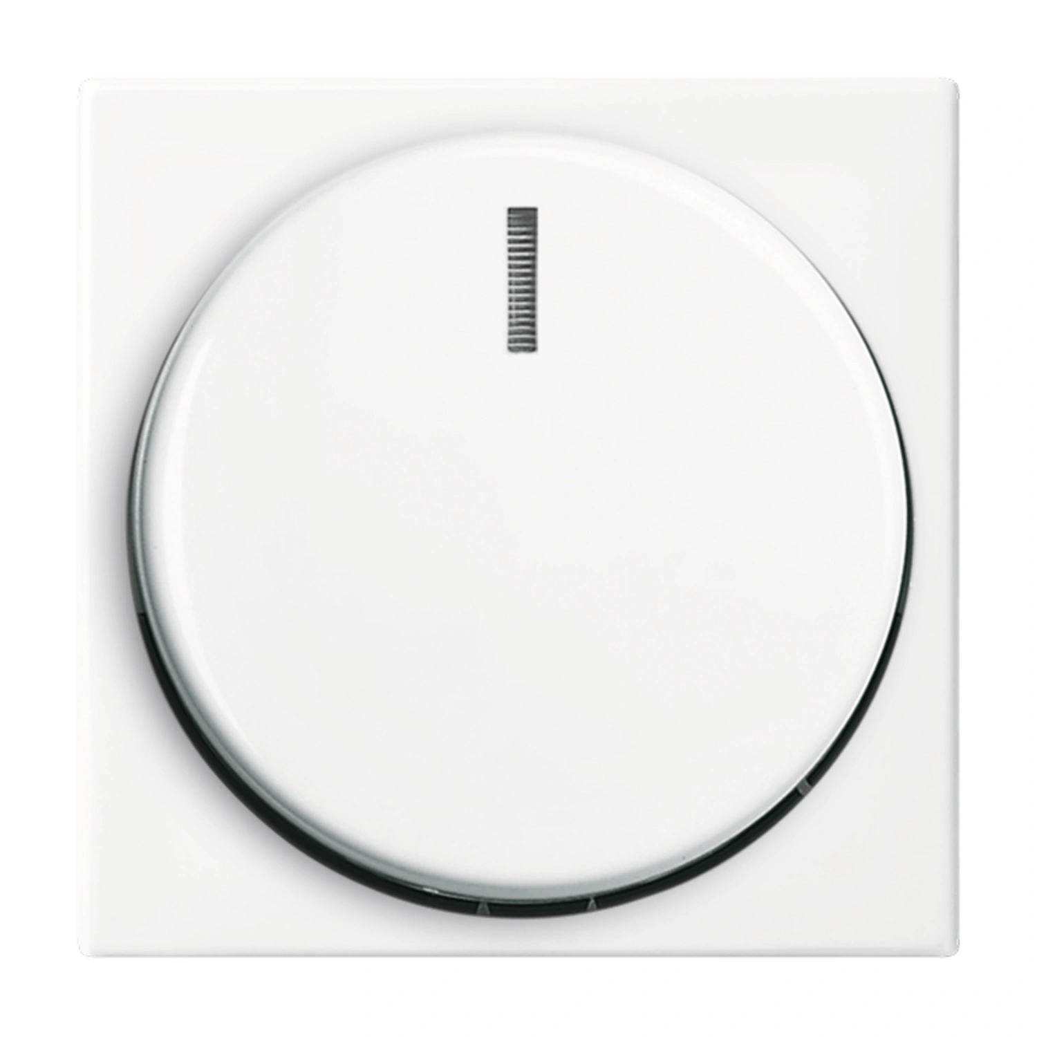 Dimmer-Abdeckung »Balance SI«, Thermoplast, alpinweiß