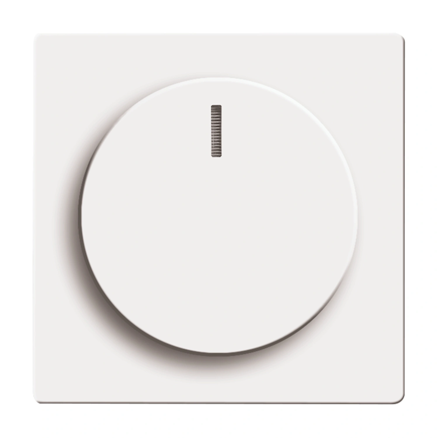 Dimmer-Abdeckung »solo®/future®«, Thermoplast, studioweiß