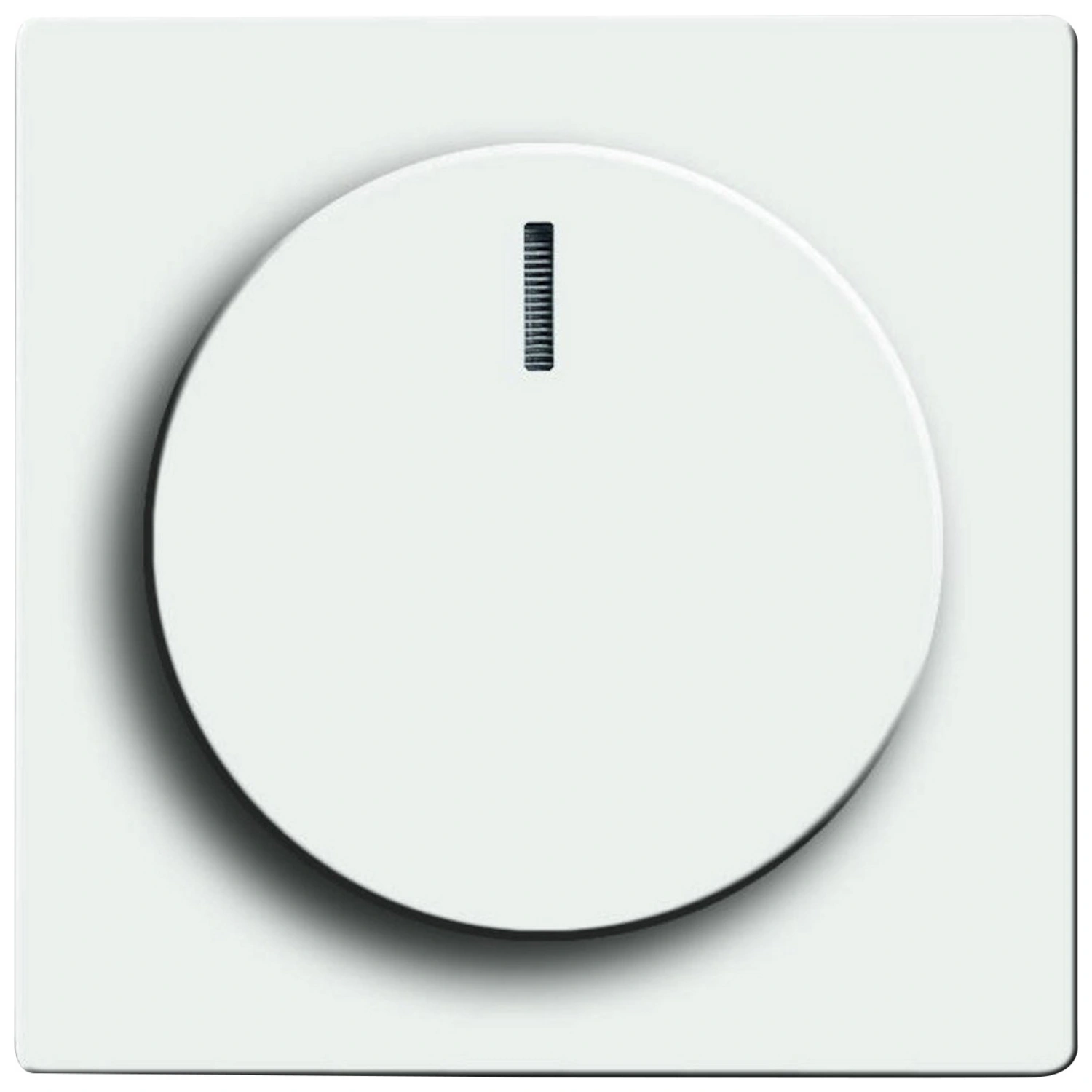 Dimmer-Abdeckung »SOLO-R«, Thermoplast, studioweiß