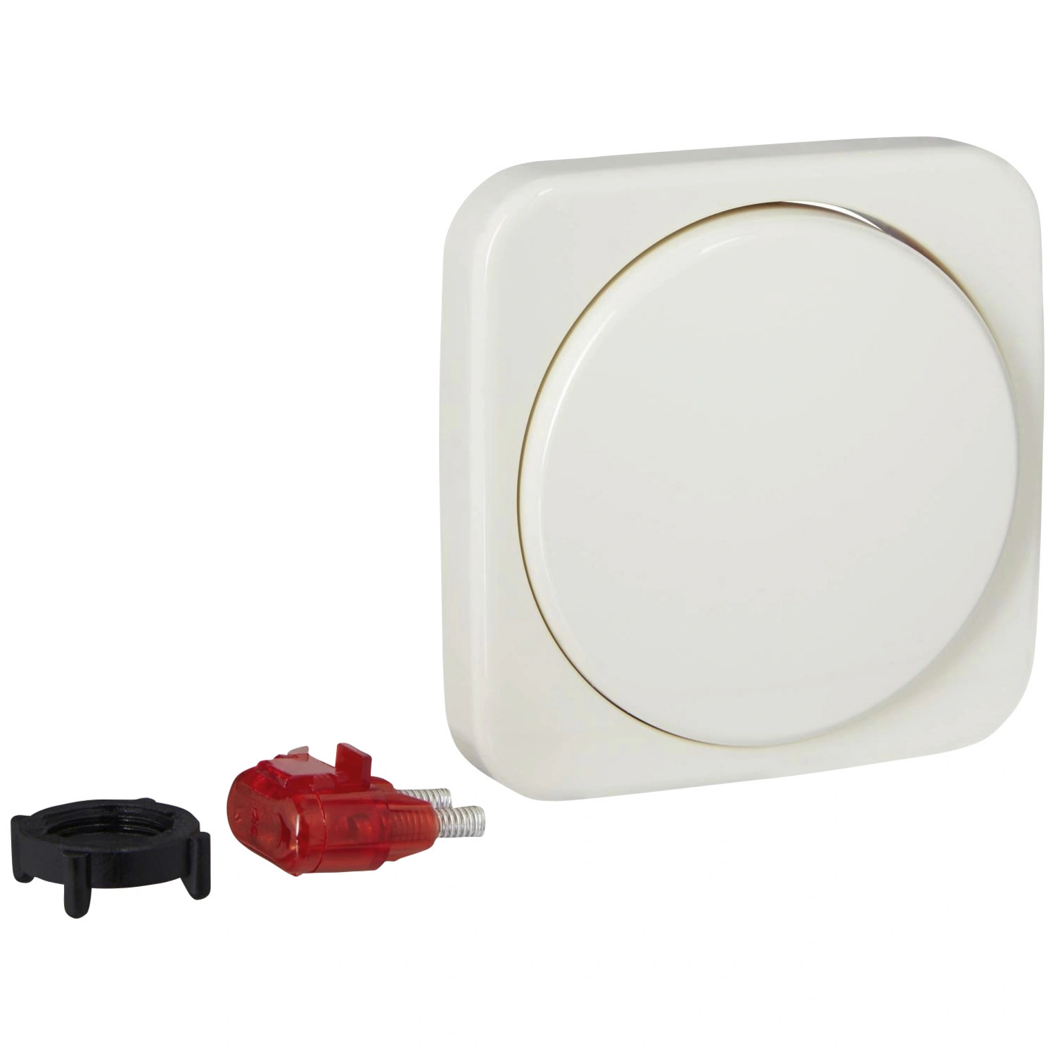 Dimmerabdeckung, Duro 2000® SI, Cremeweiß, Kunststoff
