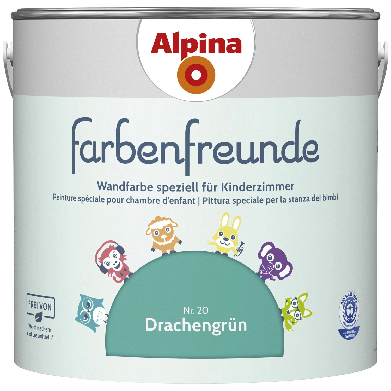 Dispersionsfarbe »Farbenfreunde«, Drachengrün, matt