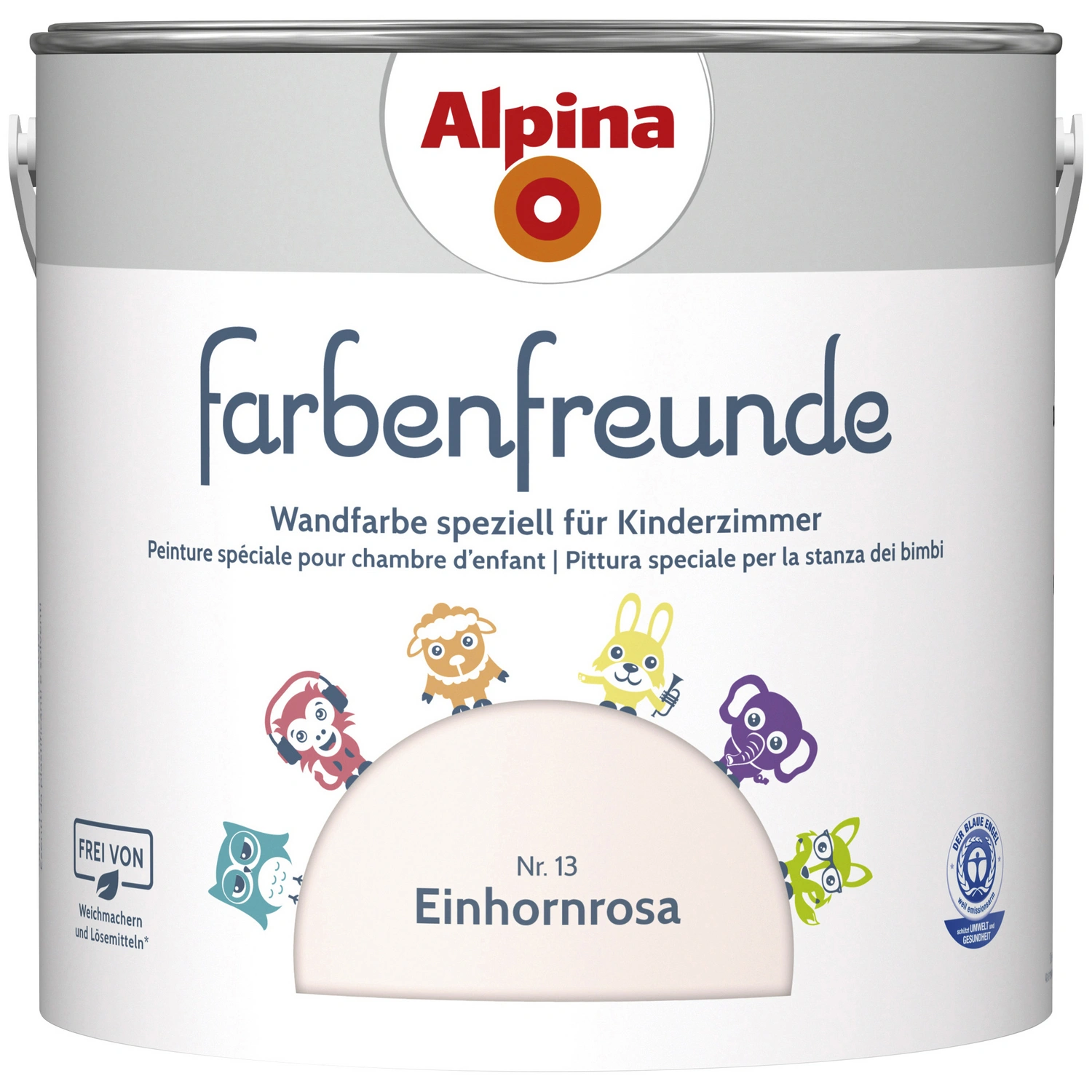 Dispersionsfarbe »Farbenfreunde«, Einhornrosa, matt