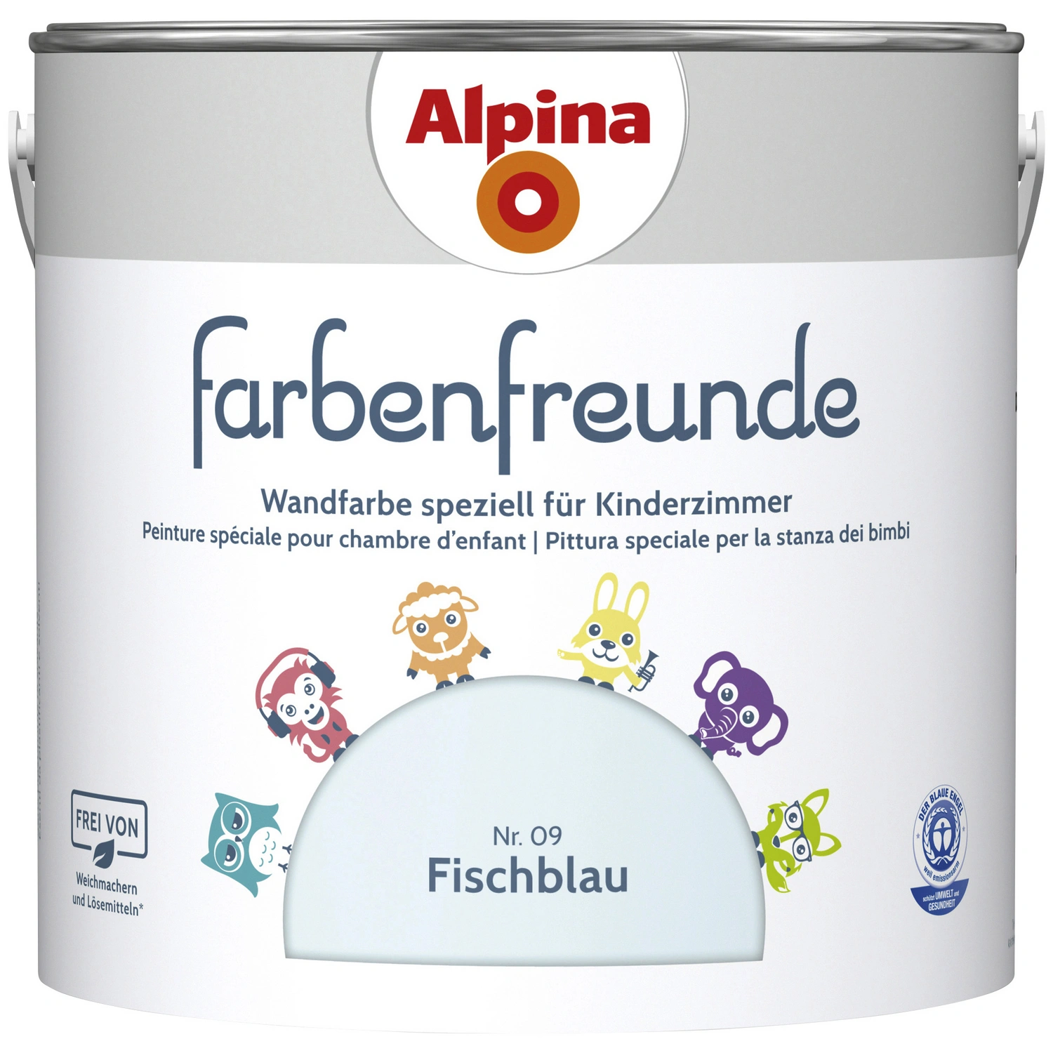 Dispersionsfarbe »Farbenfreunde«, Fischblau, matt