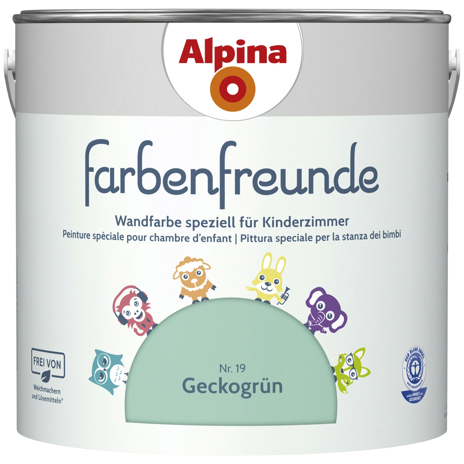 Dispersionsfarbe »Farbenfreunde«, Geckogrün, matt