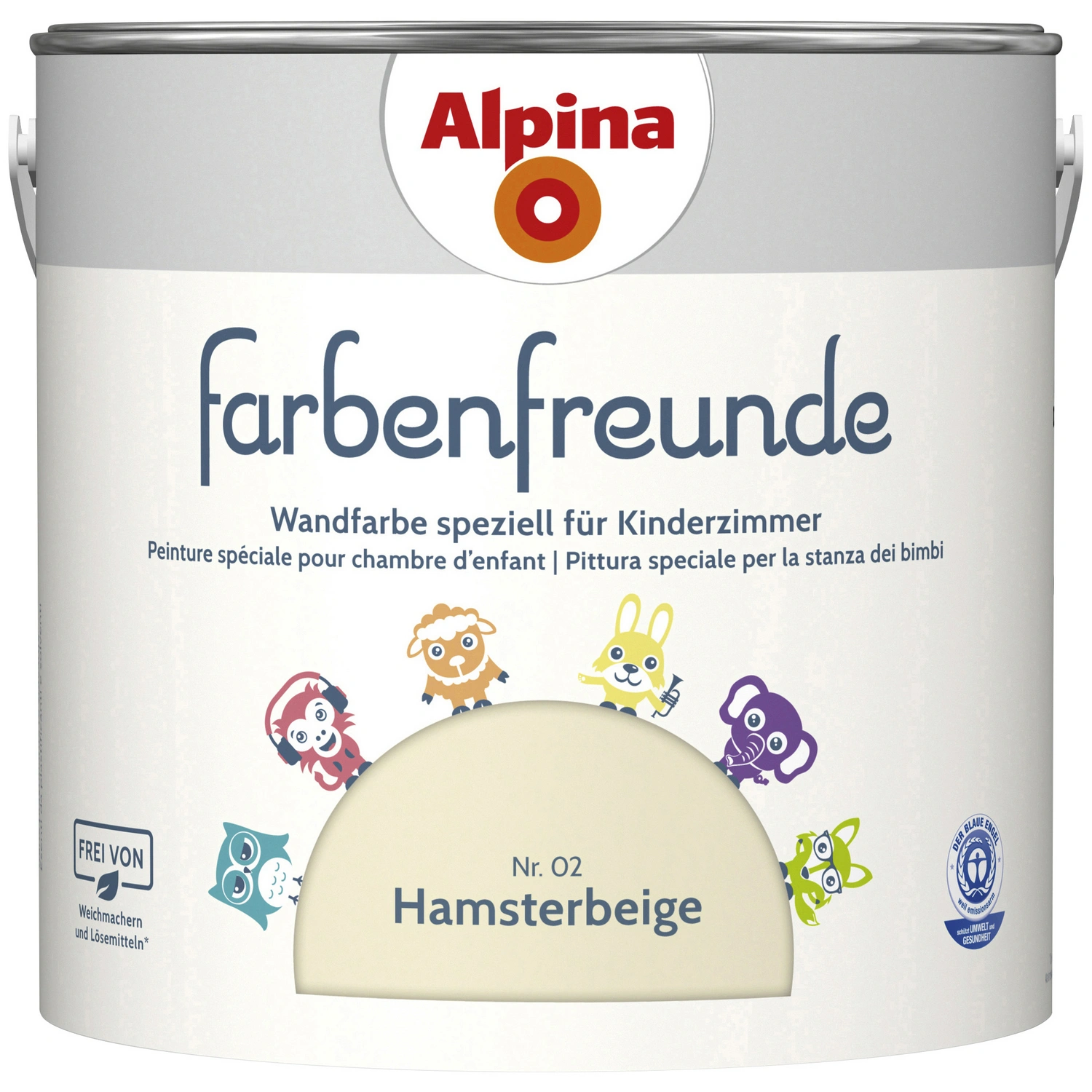 Dispersionsfarbe »Farbenfreunde«, Hamsterbeige, matt
