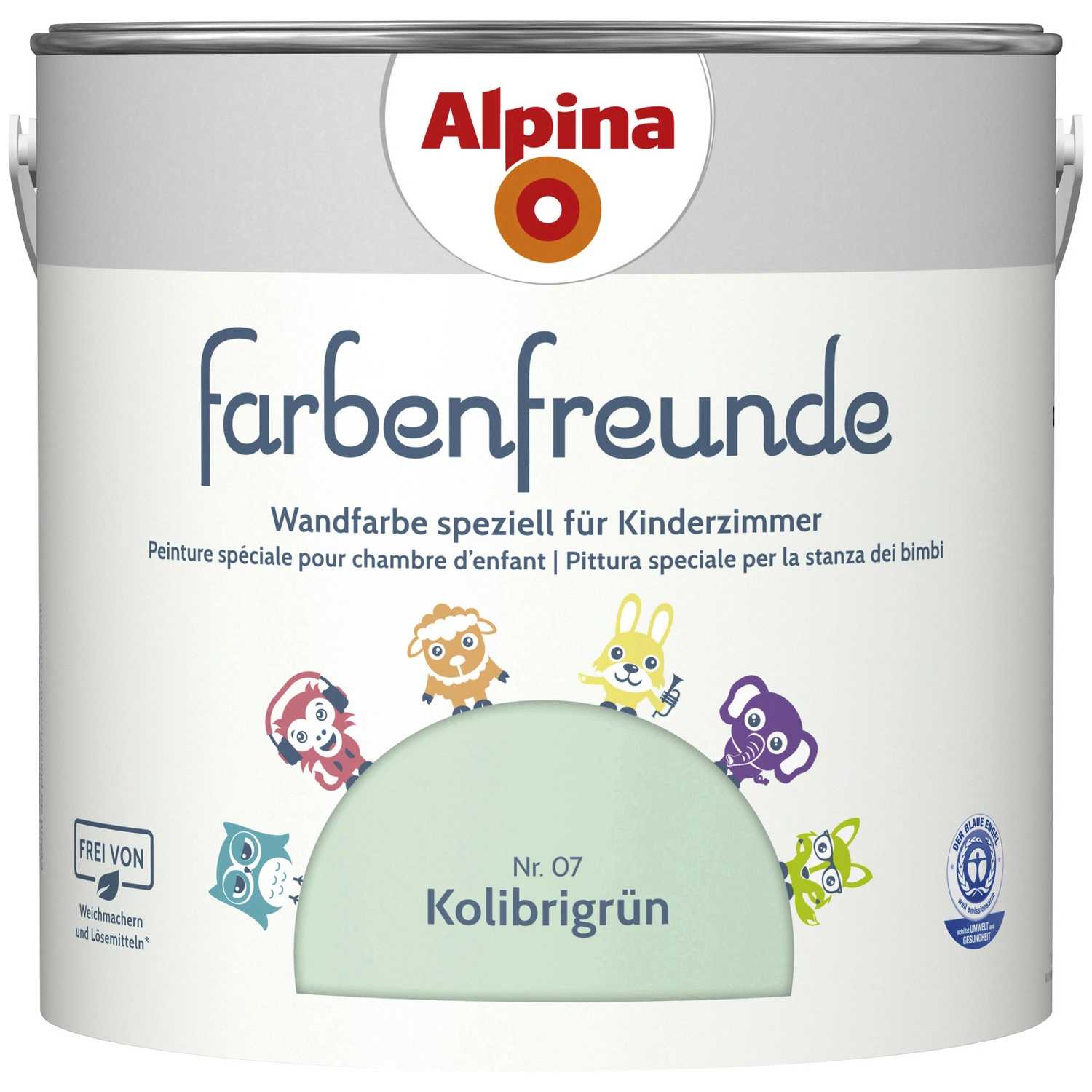 Dispersionsfarbe »Farbenfreunde«, Kolibrigrün, matt