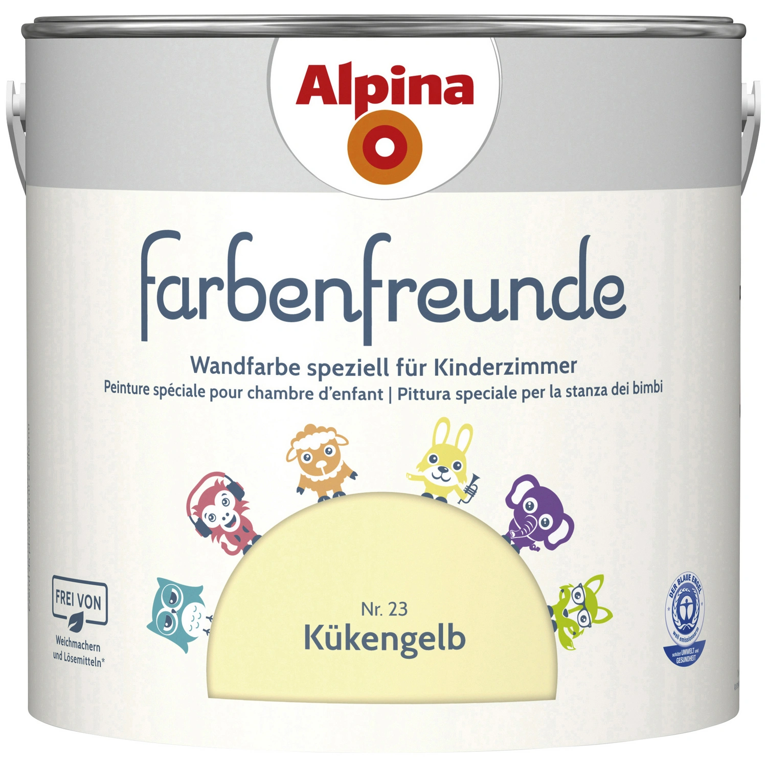 Dispersionsfarbe »Farbenfreunde«, Kükengelb, matt