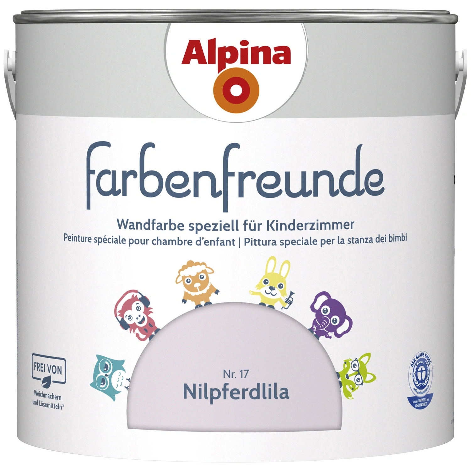 Dispersionsfarbe »Farbenfreunde«, Nilpferdlila, matt