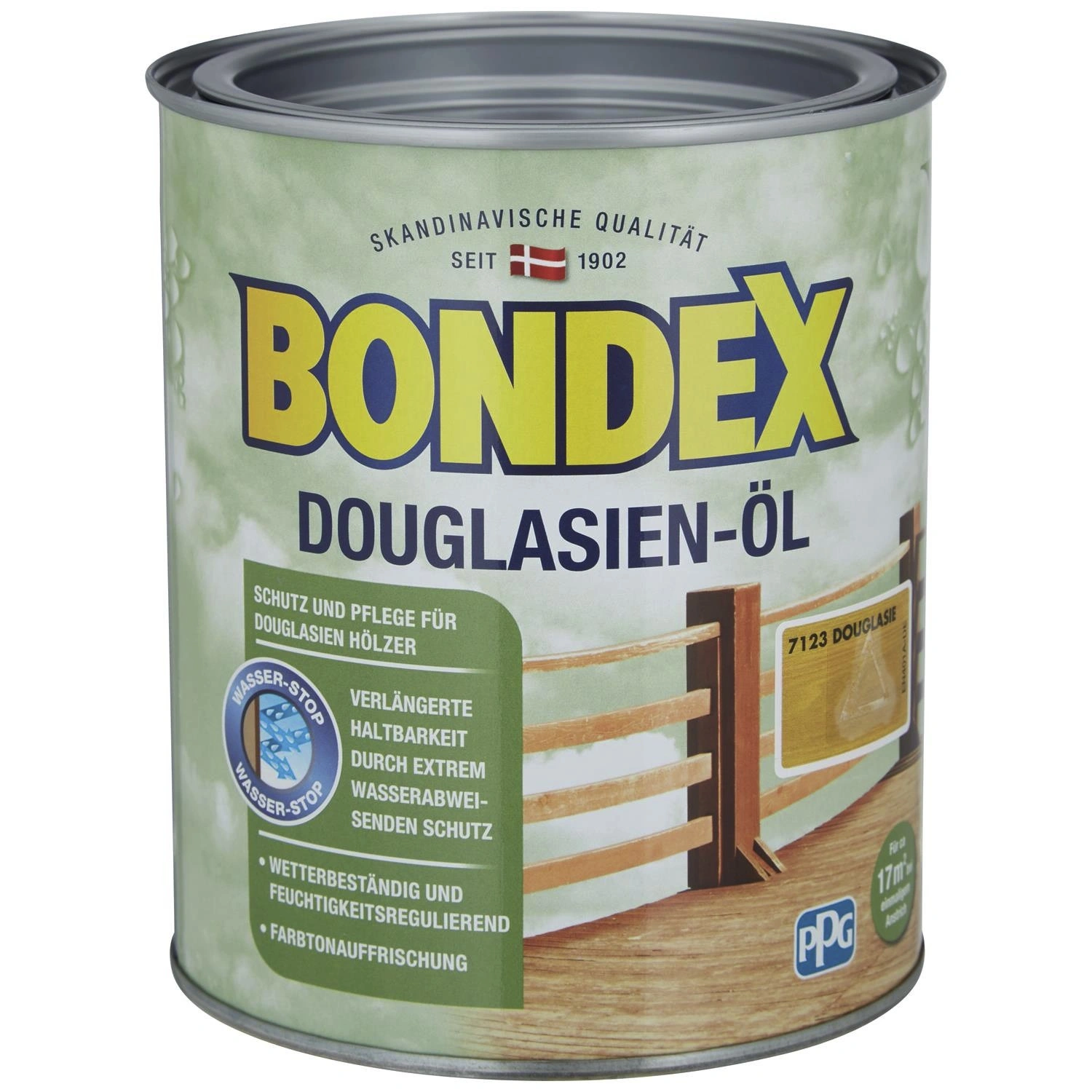 Douglasienöl, douglasienfarben, matt, 0,75 l