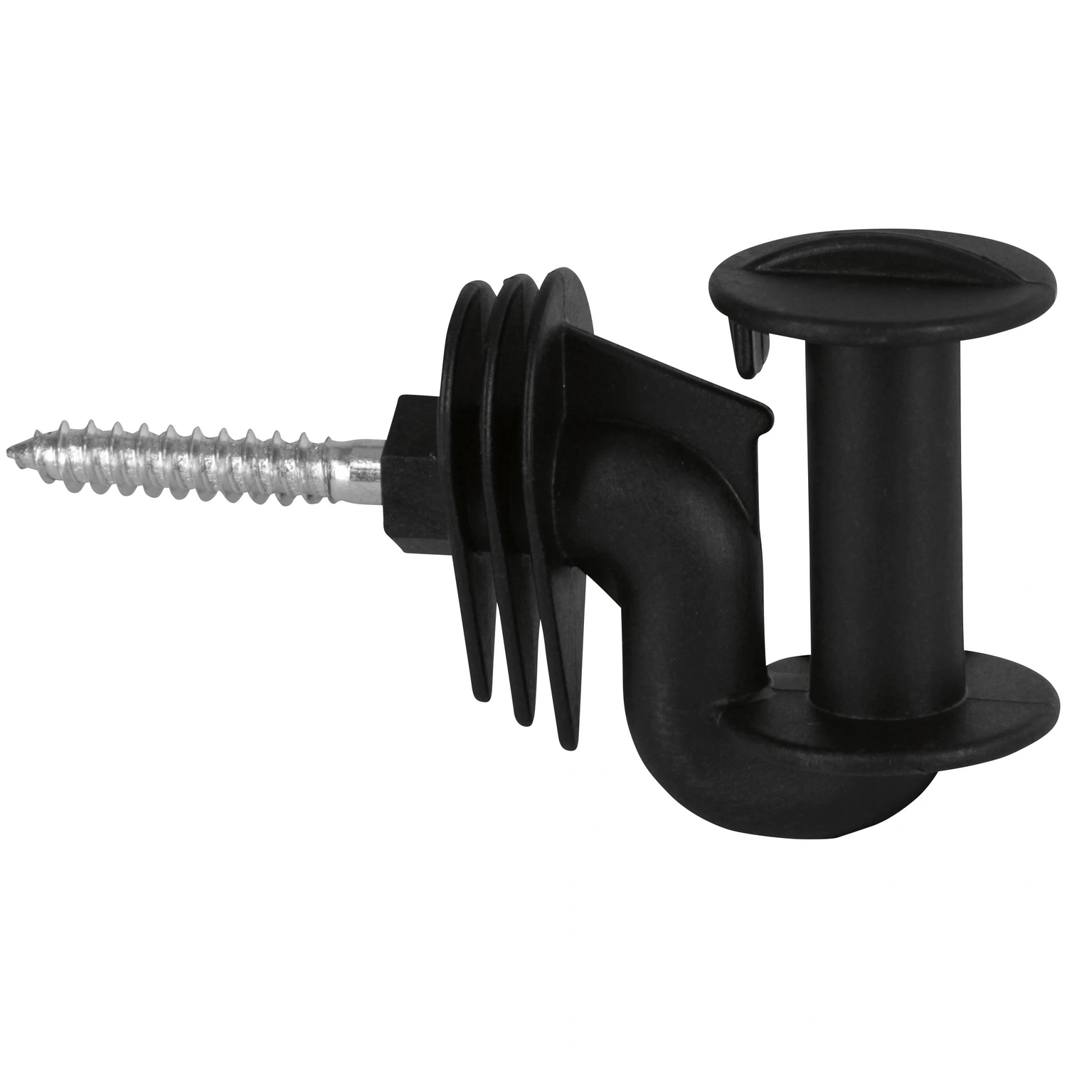 Eckisolator, für Weidezaun, Kunststoff / Metall