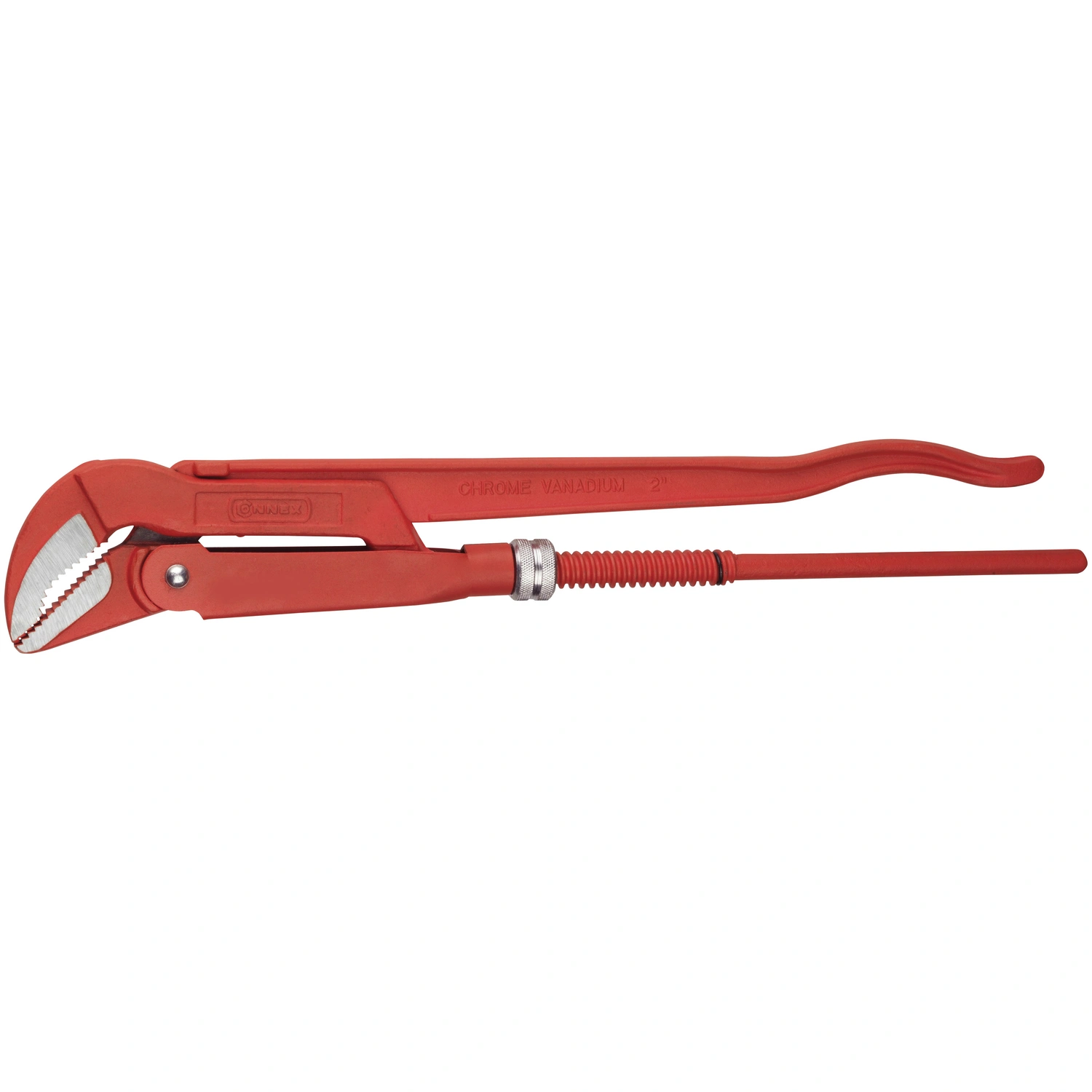 Eckrohrzange, Länge: 53 cm, Chrom-Vanadium-Stahl