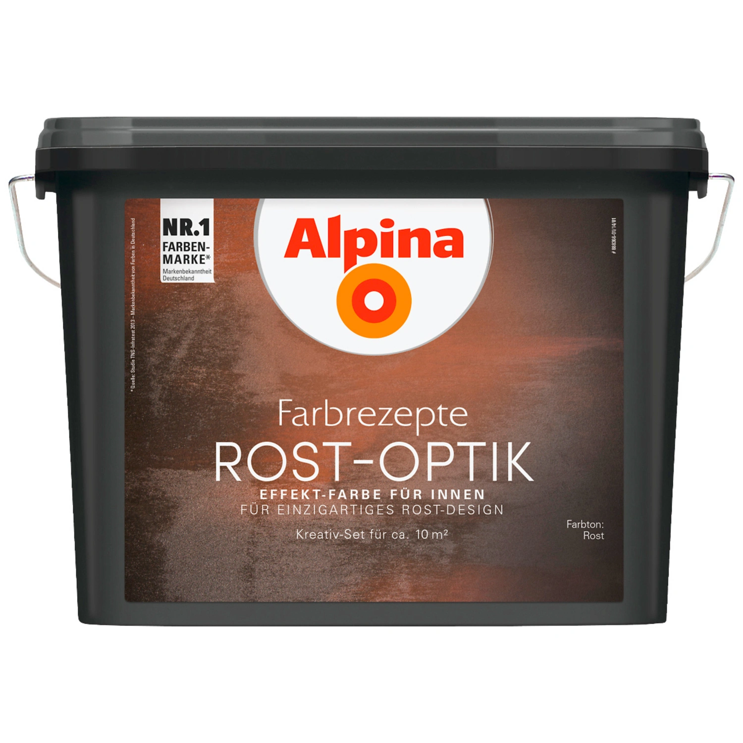 Effektfarbe »Farbrezepte Komplettset«, in Rost-Optik, rostfarben, 1,2 l
