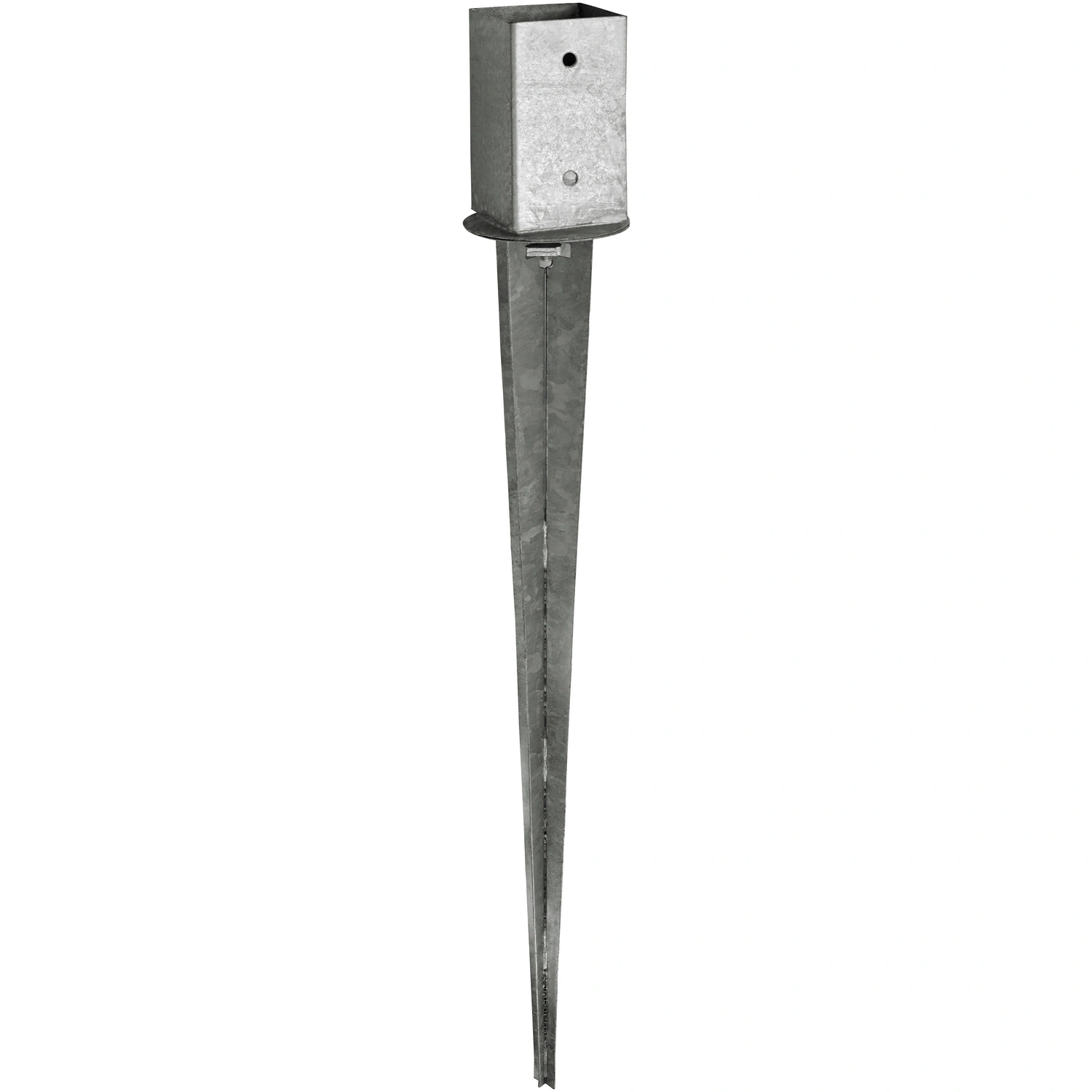Einschlag-Bodenhülse, Stahl, BxL: 130 x 900 mm