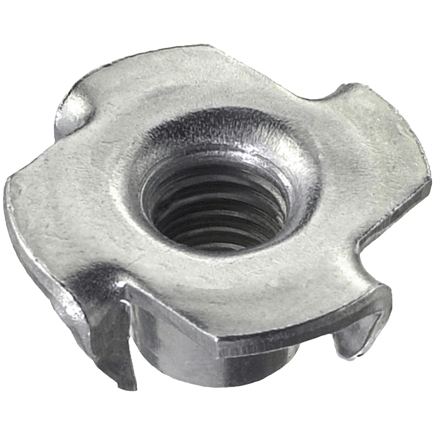 Einschlagmuttern, M4 x 6 mm, Silber, Stahl